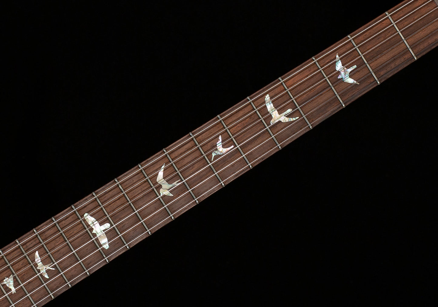 PRS Wood Library Willcutt Exclusive Special Semi-Hollow Brazilian Quilt 10 Top Fire Red to Gray Black Fade (517)