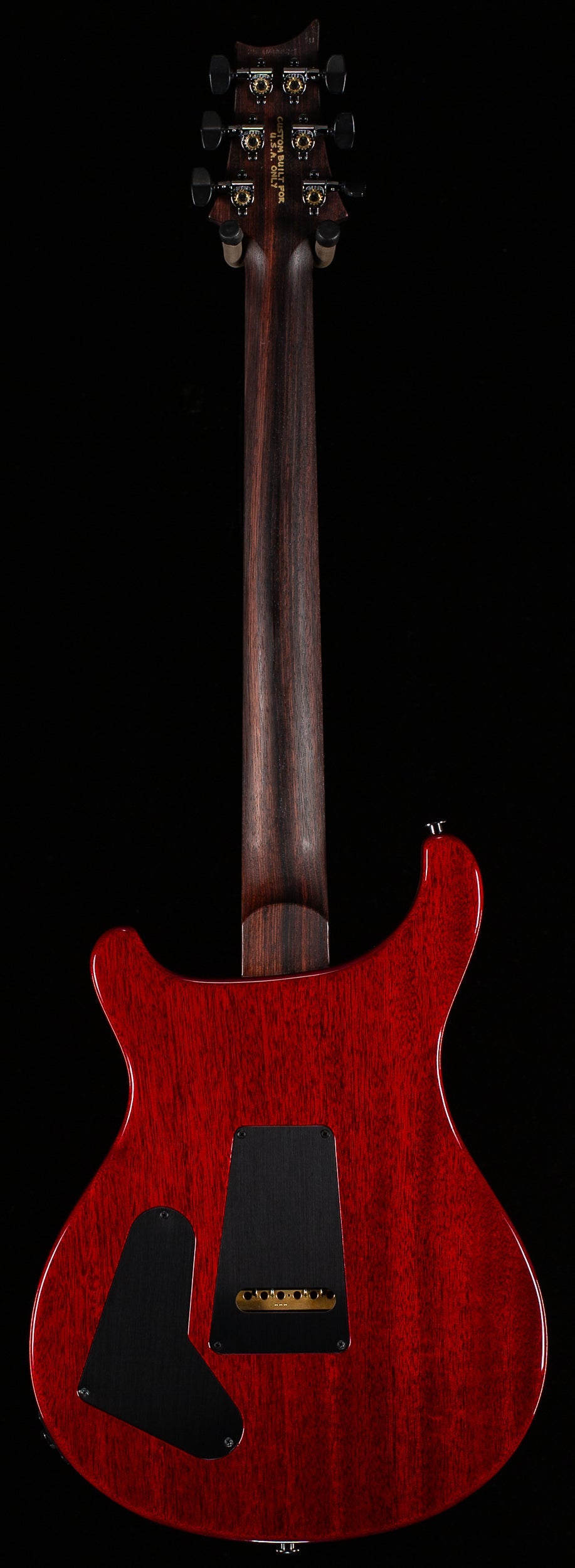 PRS Wood Library Willcutt Exclusive Special Semi-Hollow Brazilian Quilt 10 Top Blood Orange (521)