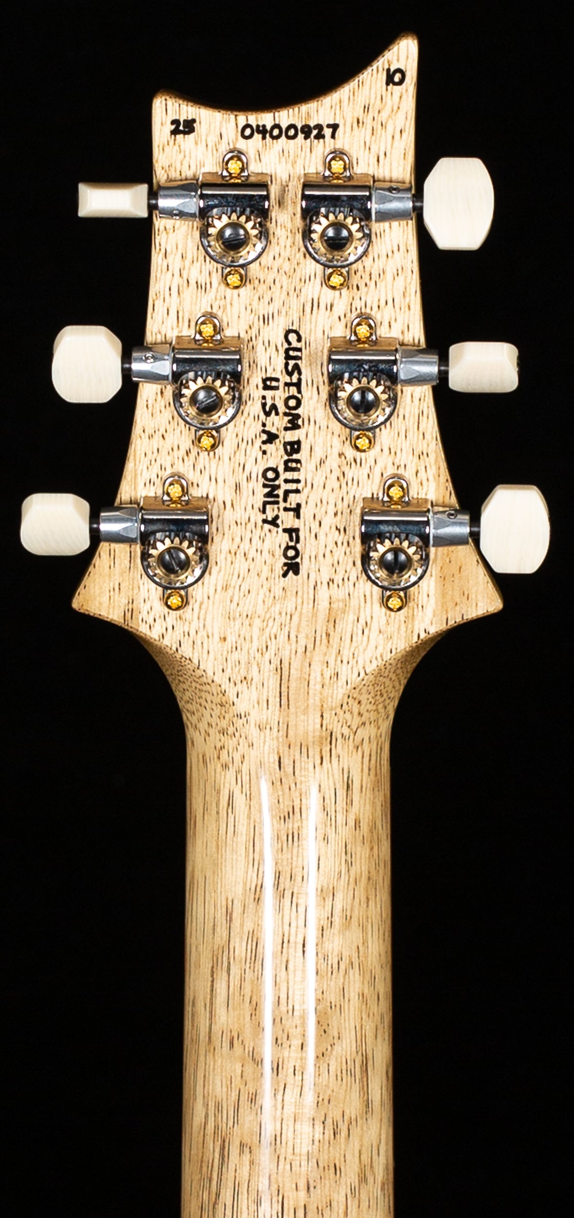 PRS Wood Library Willcutt Exclusive DGT Korina Neck Aquableux 10 Top (927)