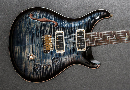 40th Anniversary Custom 24-08 Semi-Hollow Limited Edition - Faded Whale Blue Smokeburst