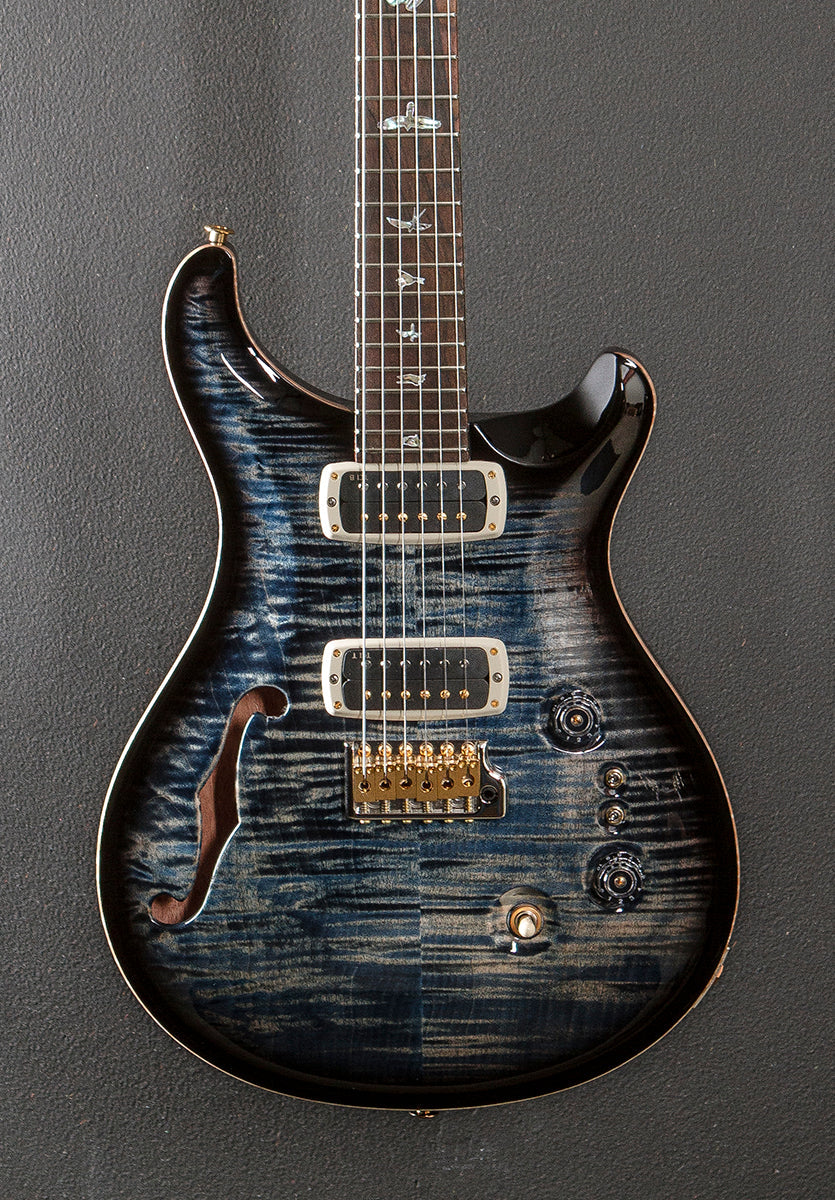 40th Anniversary Custom 24-08 Semi-Hollow Limited Edition - Faded Whale Blue Smokeburst