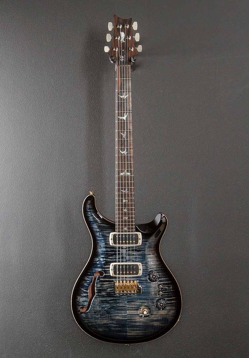 40th Anniversary Custom 24-08 Semi-Hollow Limited Edition - Faded Whale Blue Smokeburst