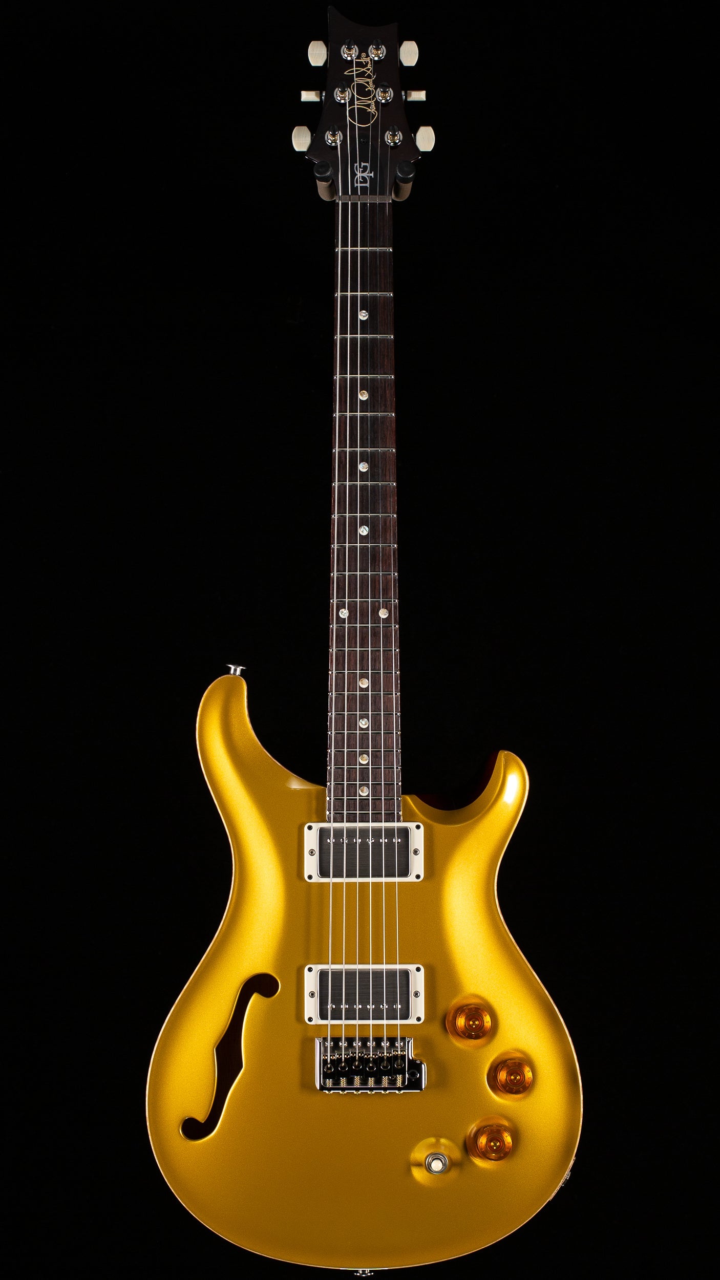 PRS DGT David Grissom Semi-Hollow Gold Top (452)