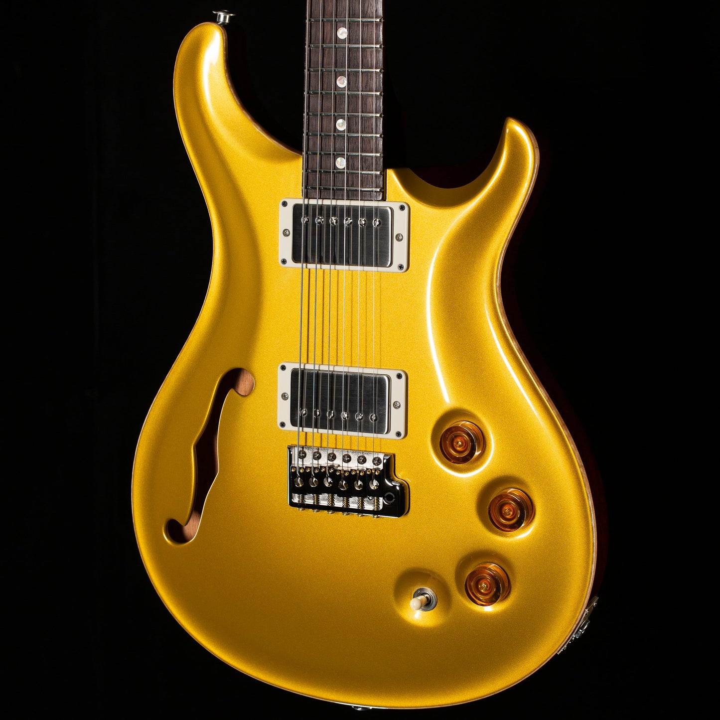 PRS DGT David Grissom Semi-Hollow Gold Top (452)