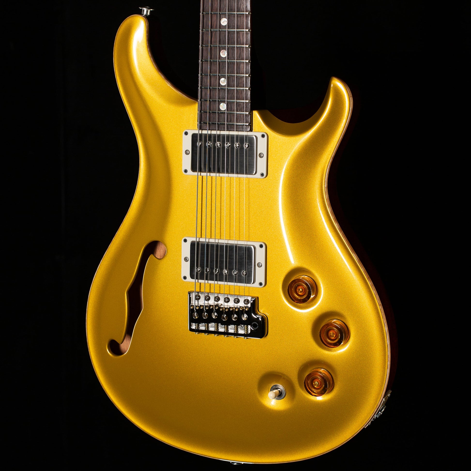 PRS DGT David Grissom Semi-Hollow Gold Top (452)