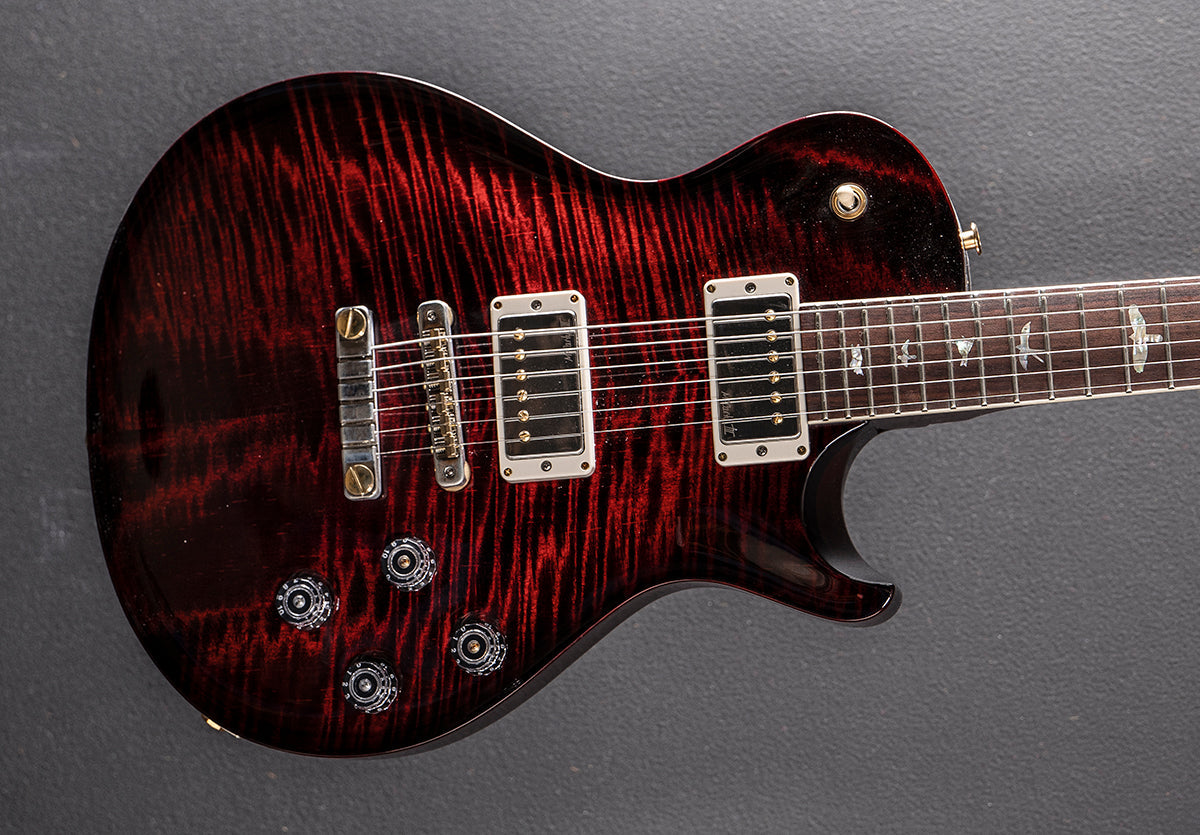 McCarty 594 Singlecut 10 Top - Fire Red Wraparound Burst