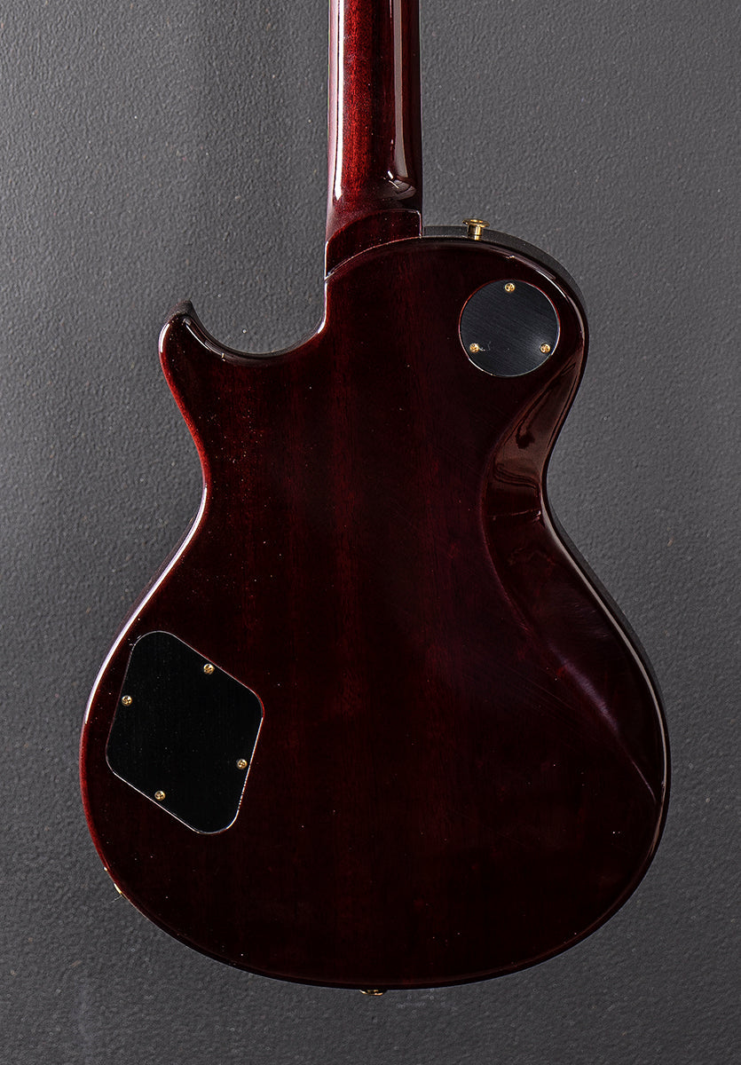 McCarty 594 Singlecut 10 Top - Fire Red Wraparound Burst