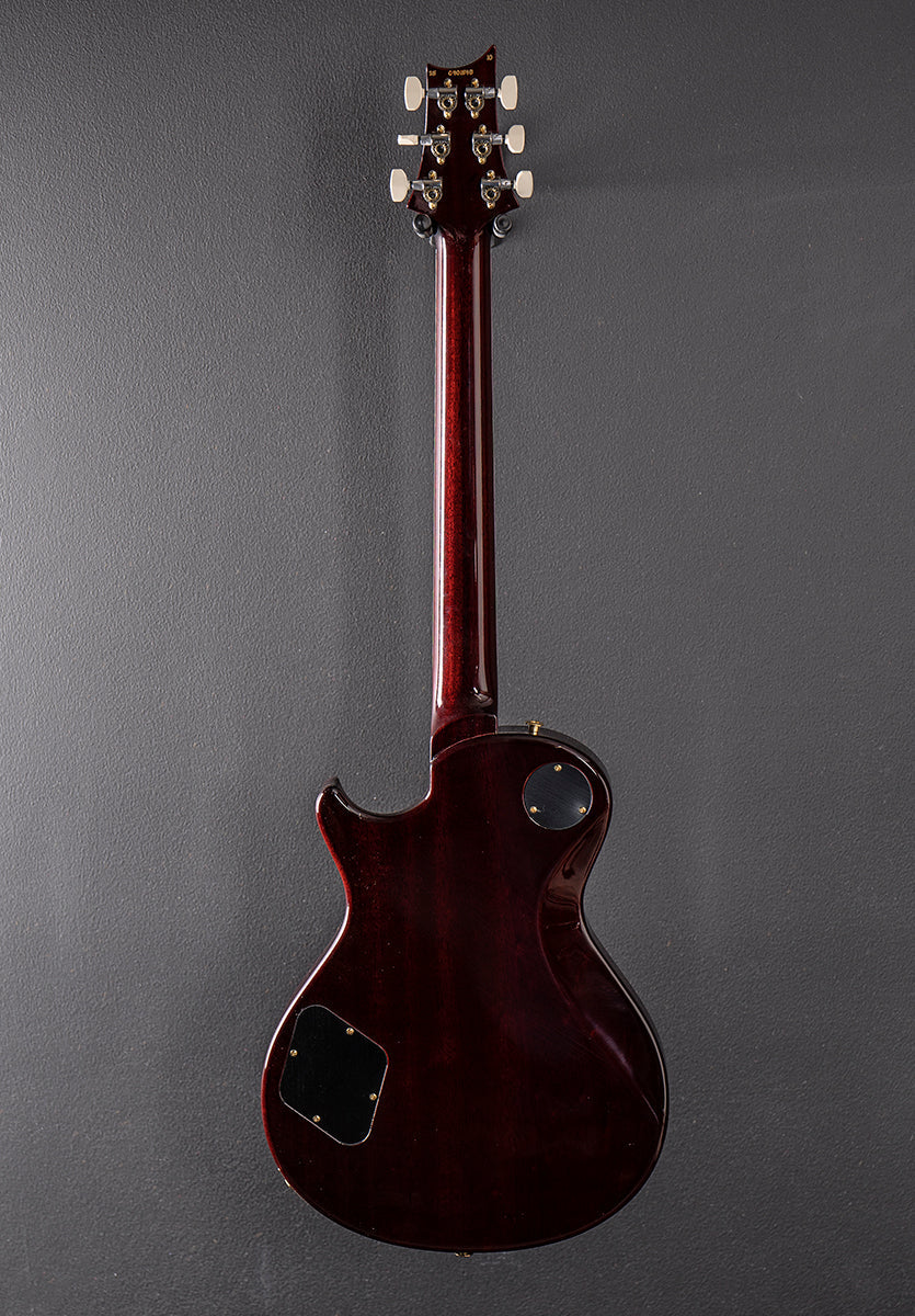 McCarty 594 Singlecut 10 Top - Fire Red Wraparound Burst