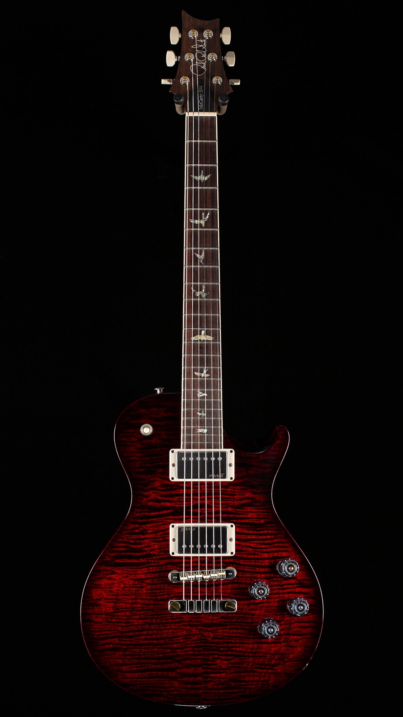 PRS McCarty 594 Singlecut Custom Color Fire Red Burst (549)