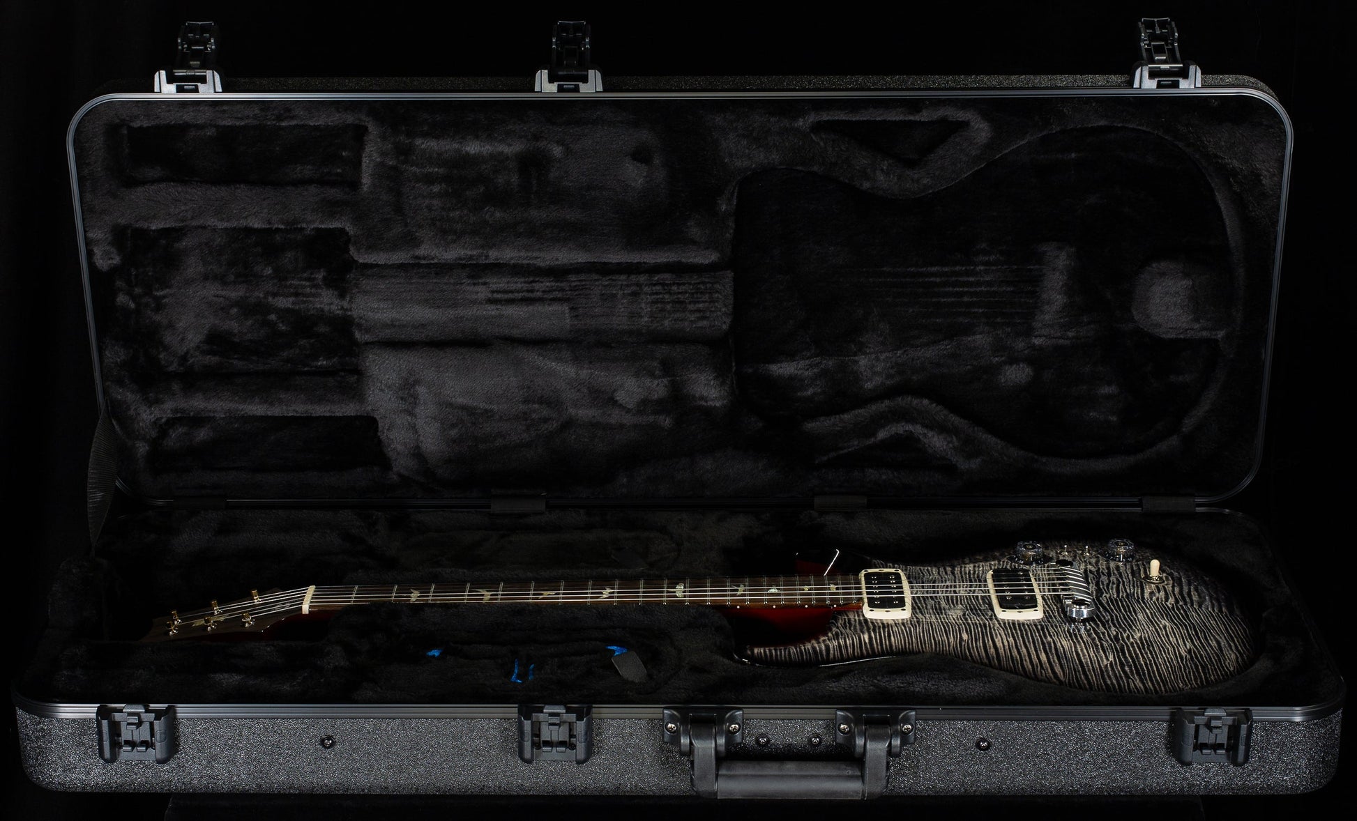 PRS Charcoal Phoenix Flame Private Stock Top (021)