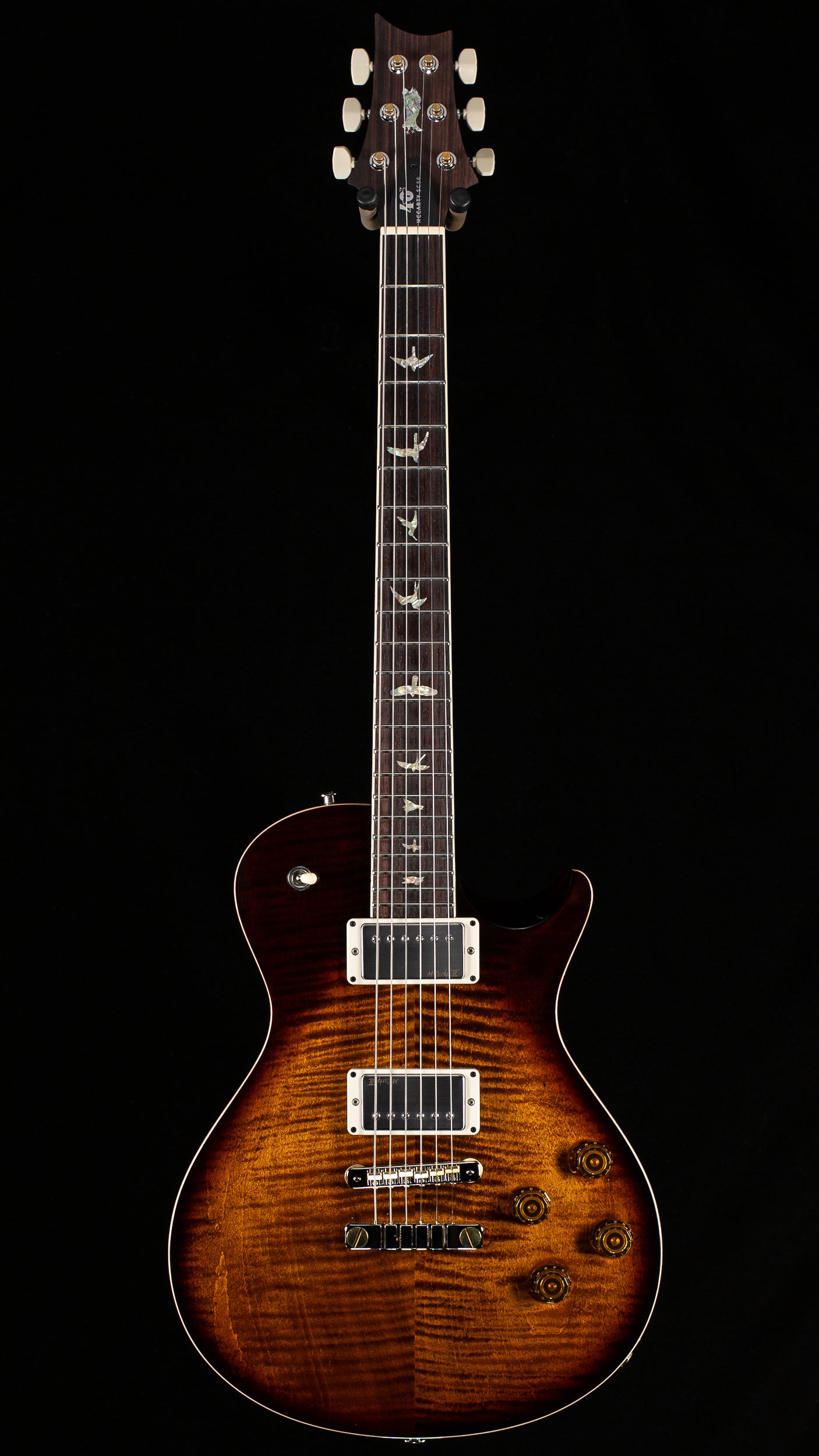 PRS Limited Edition 40th Anniversary McCarty SC56 Black Gold Burst (209)