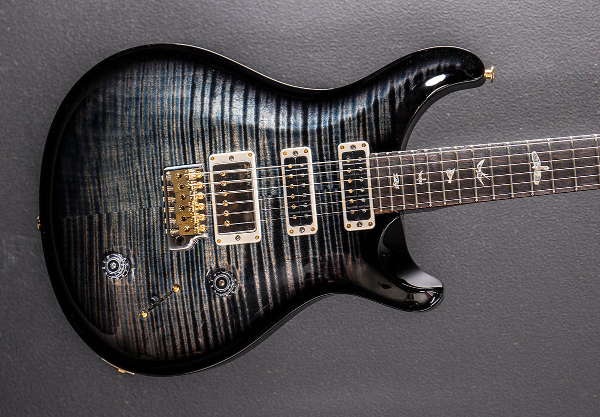 Studio 10 Top - Faded Whale Blue Smokeburst
