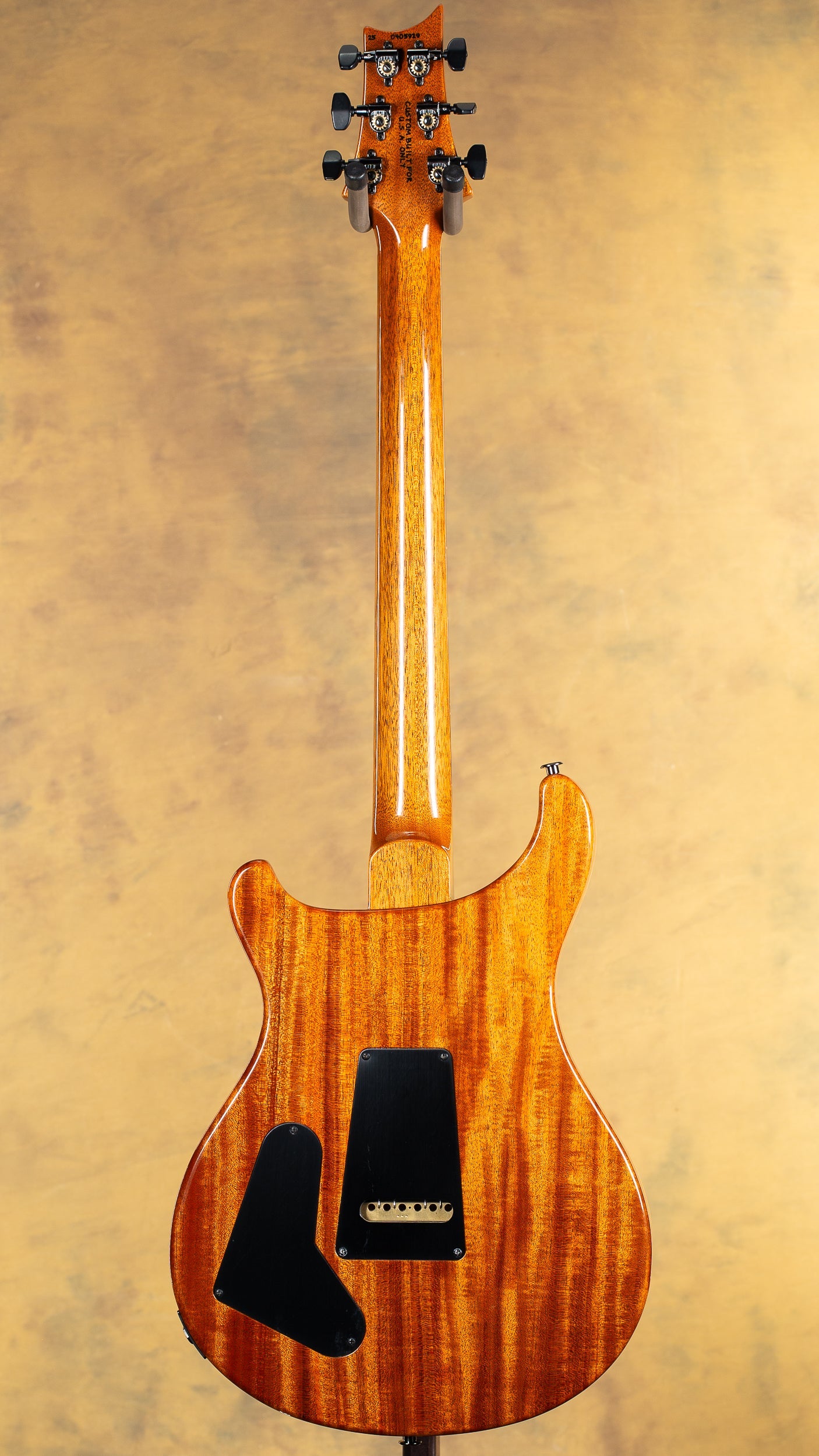 2025 PRS Wood Library Willcutt Exclusive Special Semi-Hollow Santana Yellow 10 Top