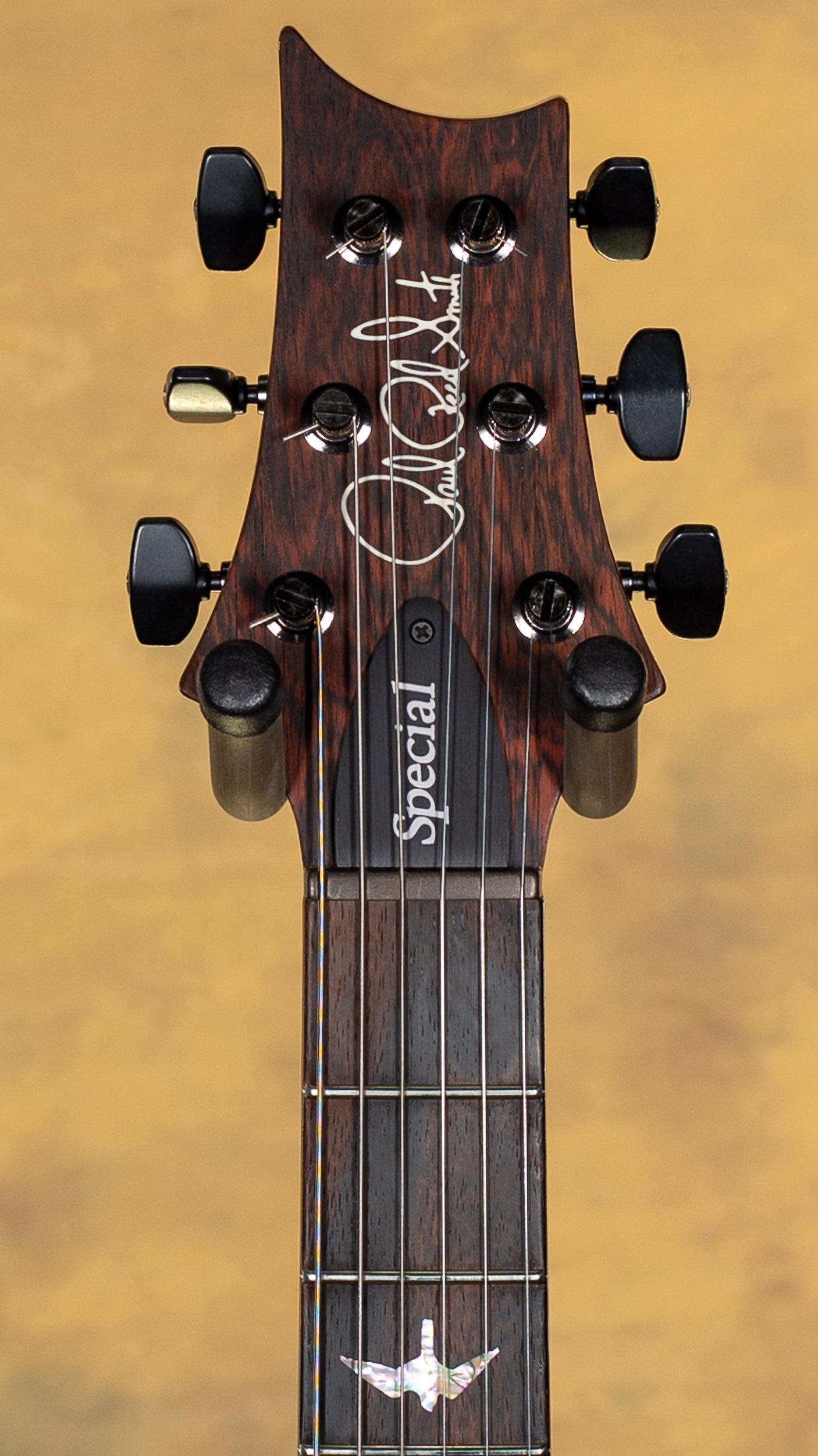 2025 PRS Wood Library Willcutt Exclusive Special Semi-Hollow Santana Yellow 10 Top