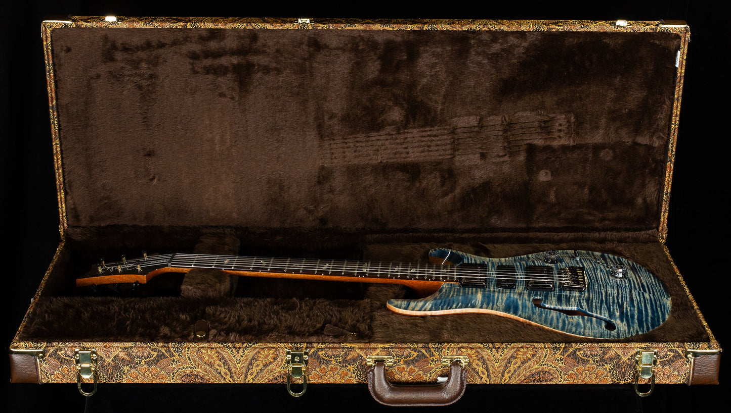 PRS Wood Library Willcutt Exclusive Special Semi-Hollow 10 Top Faded Whale Blue (932)