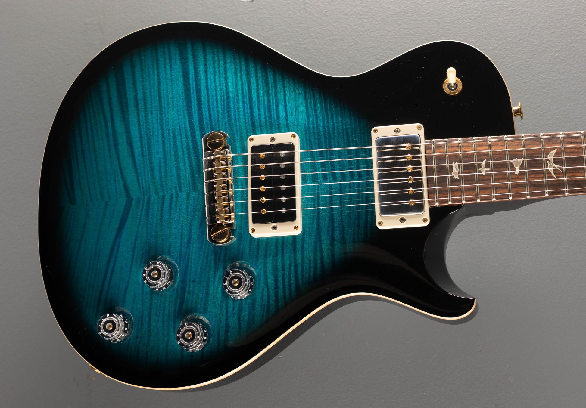 Mark Tremonti Signature 10 Top w/Stoptail - Carroll Blue Smokeburst