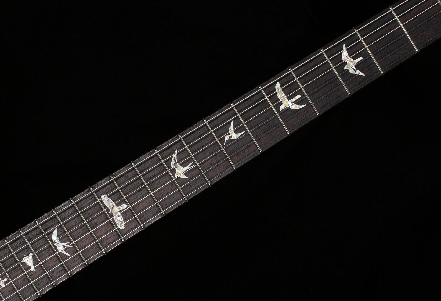 PRS Custom 24 Black Gold Wraparound Burst 10 Top (347)