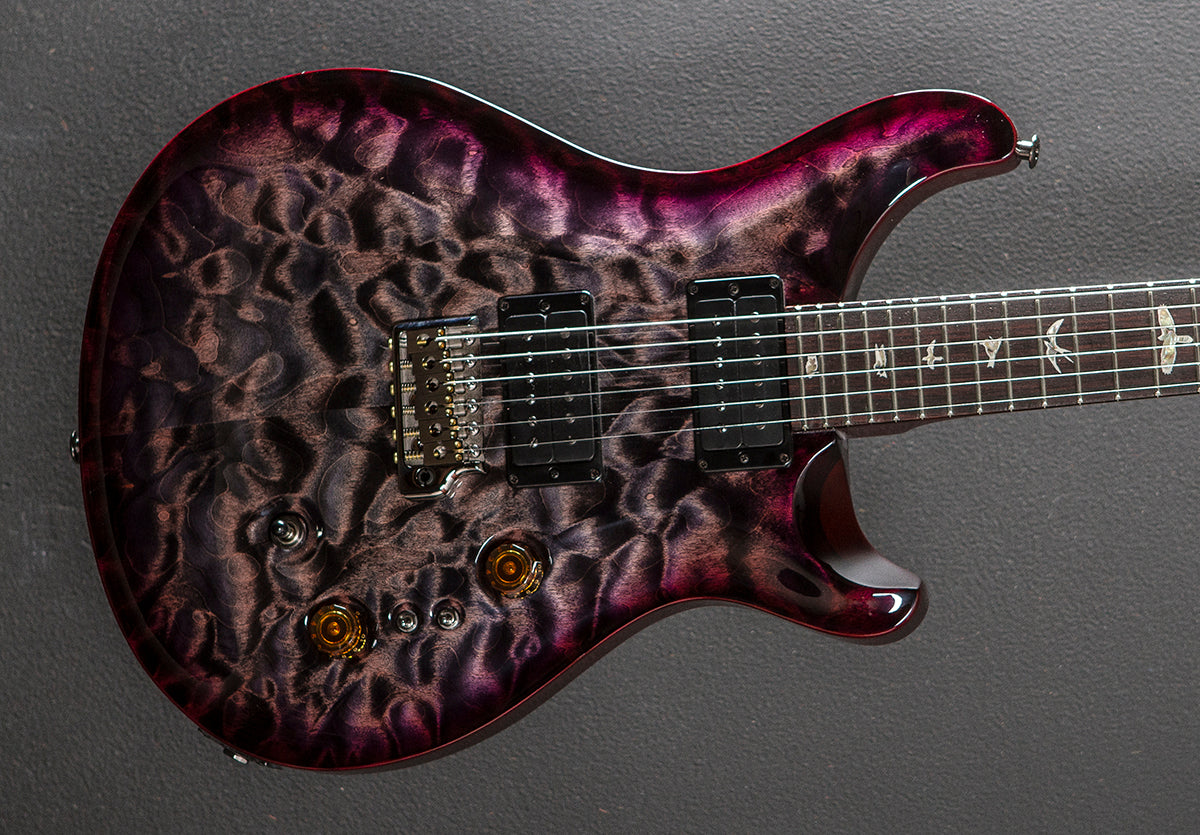 Custom 24-08 Select Top  - Charcoal Purple Burst
