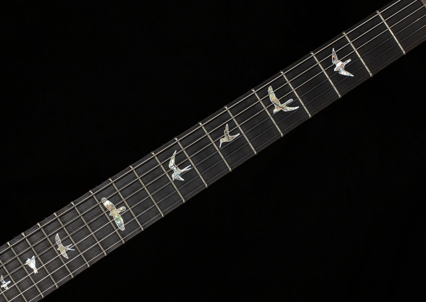 PRS 40th Anniversary Custom 24 Satin Figured Mango Top Charcoal (084)
