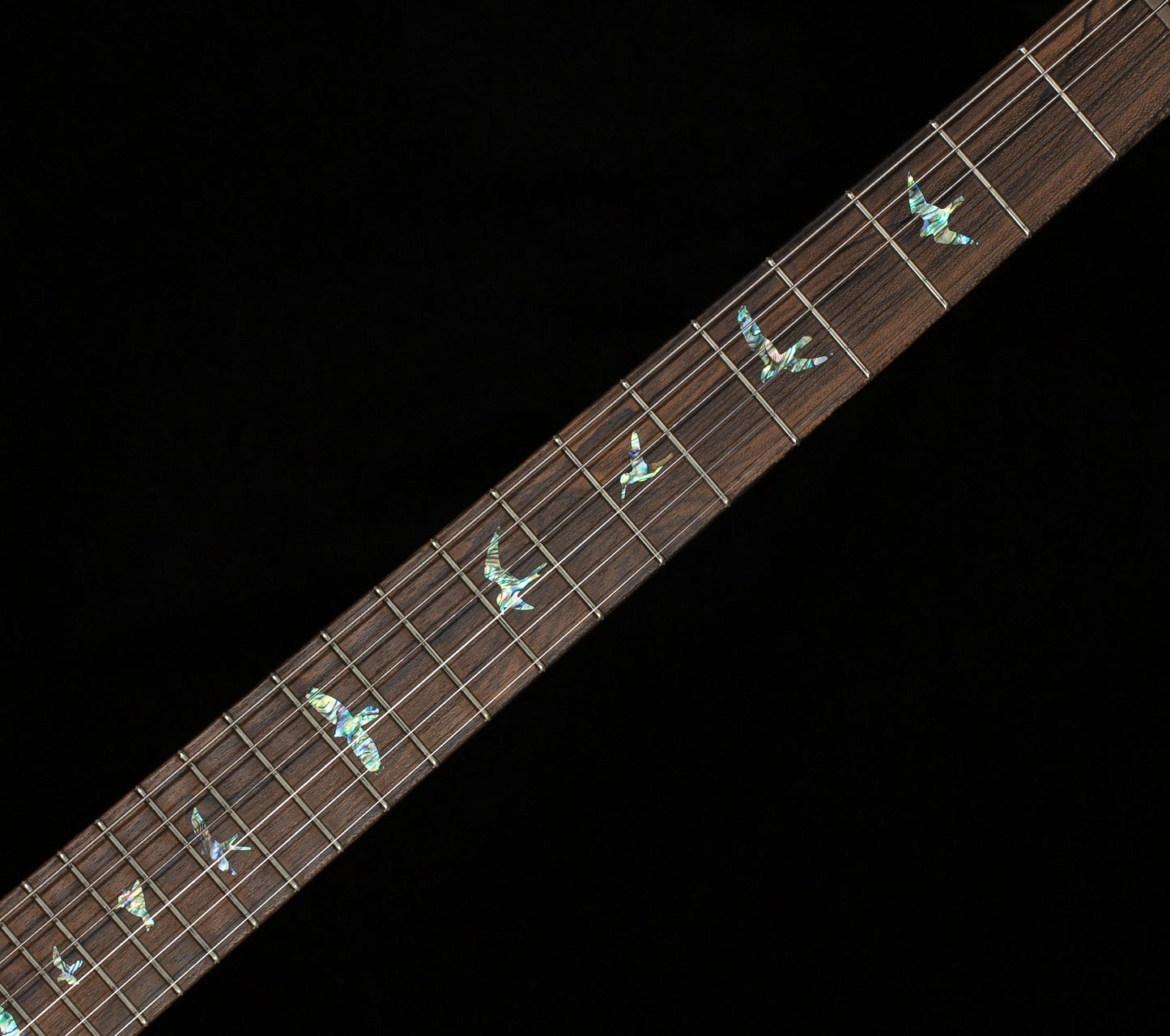 PRS Wood Library Willcutt Exclusive Satin Custom 24-08 Faded Whale Blue Natural Back 10 Top (143)