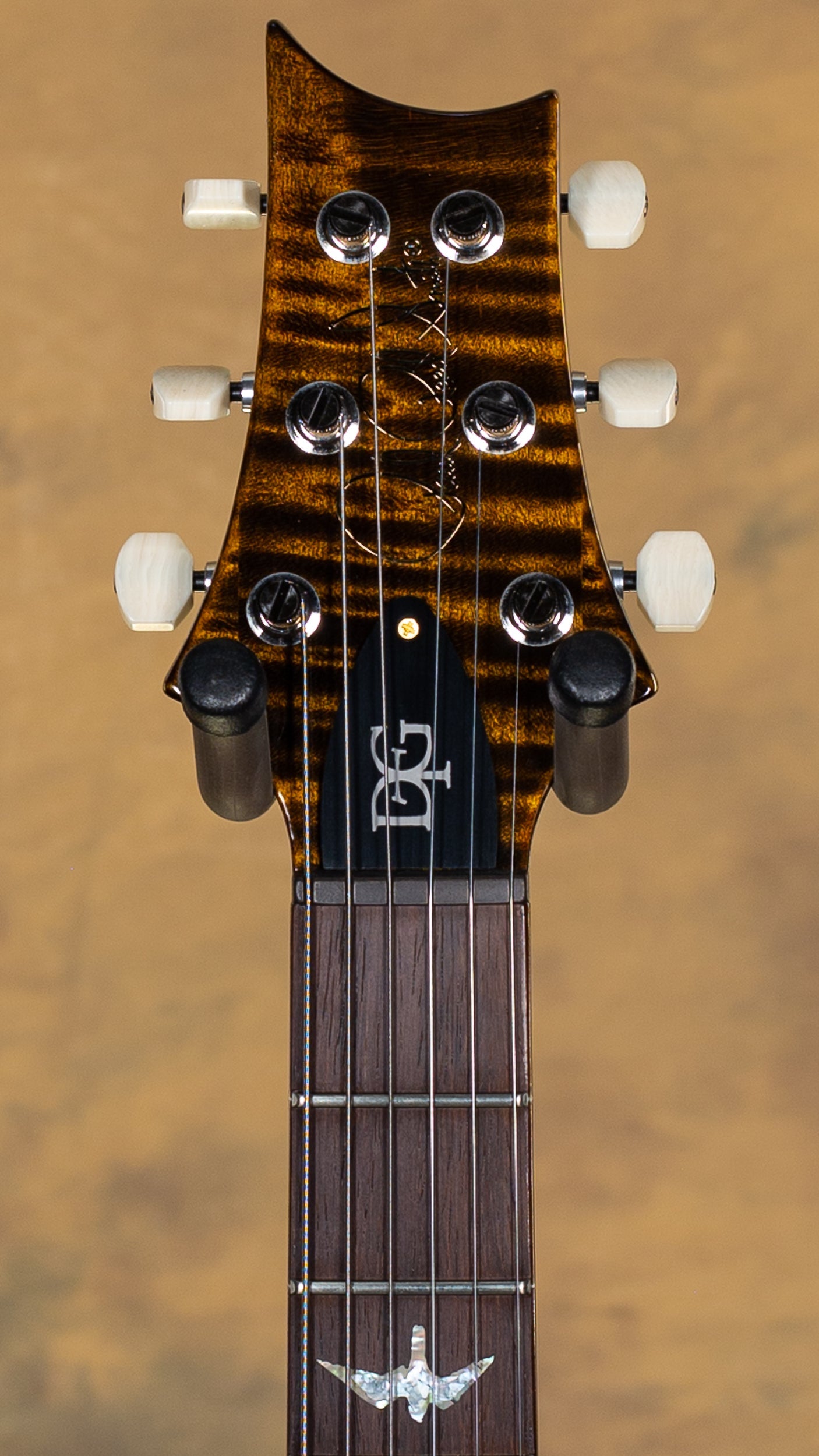 2025 PRS Wood Library DGT Quilt 10 Top Matching Flamed Maple Neck