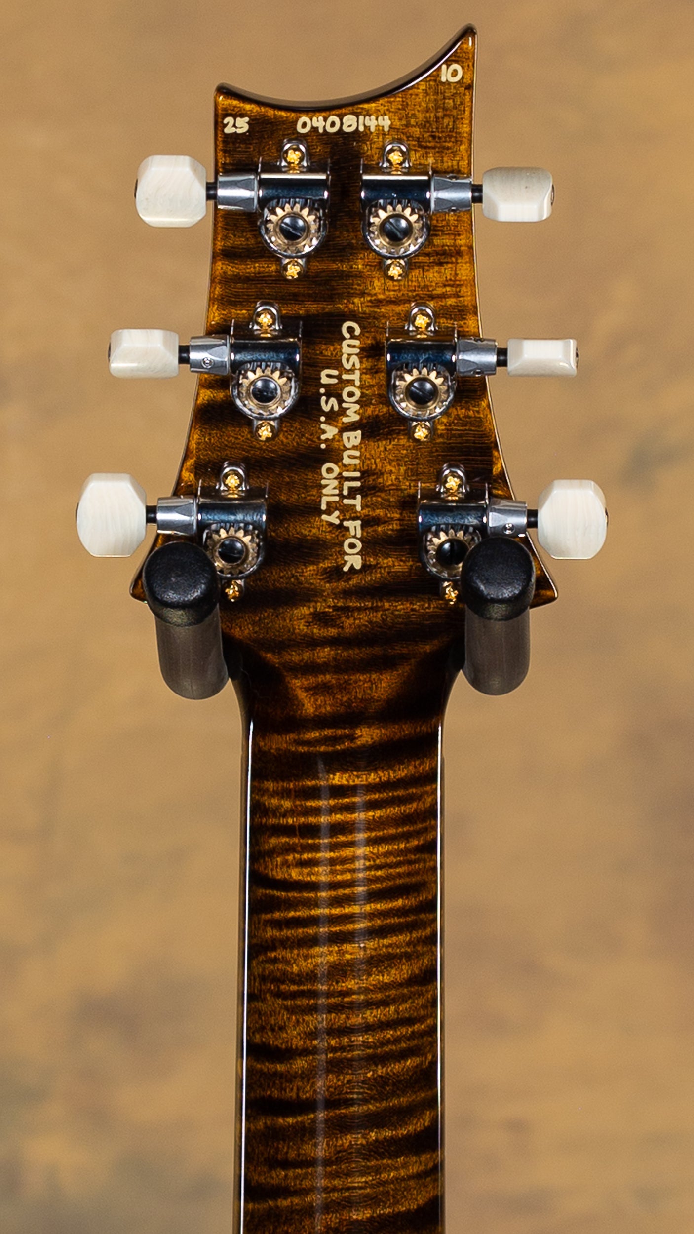 2025 PRS Wood Library DGT Quilt 10 Top Matching Flamed Maple Neck