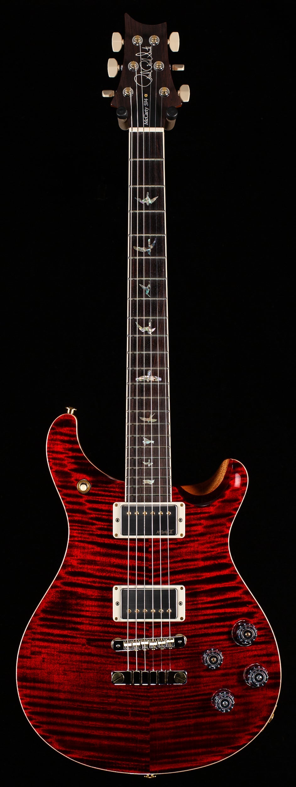 PRS McCarty 594 Red Tiger 10 Top (099)