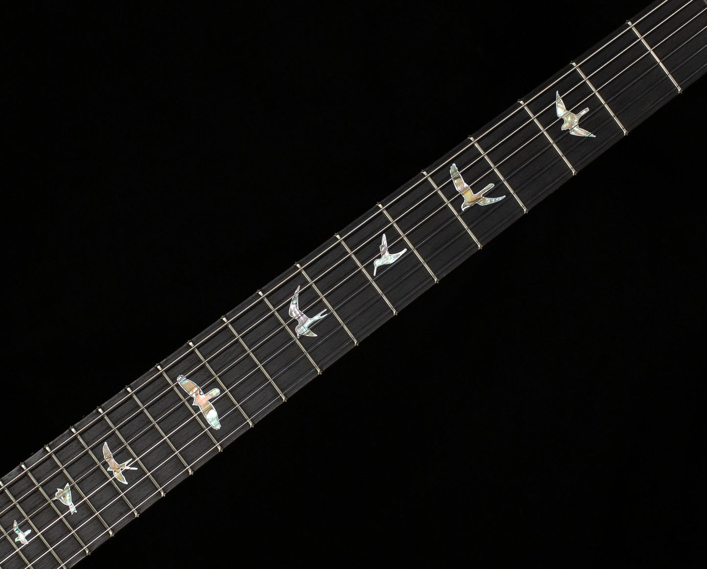 PRS 40th Anniversary Custom 24 Satin Figured Mango Top Fire Smokeburst (149)