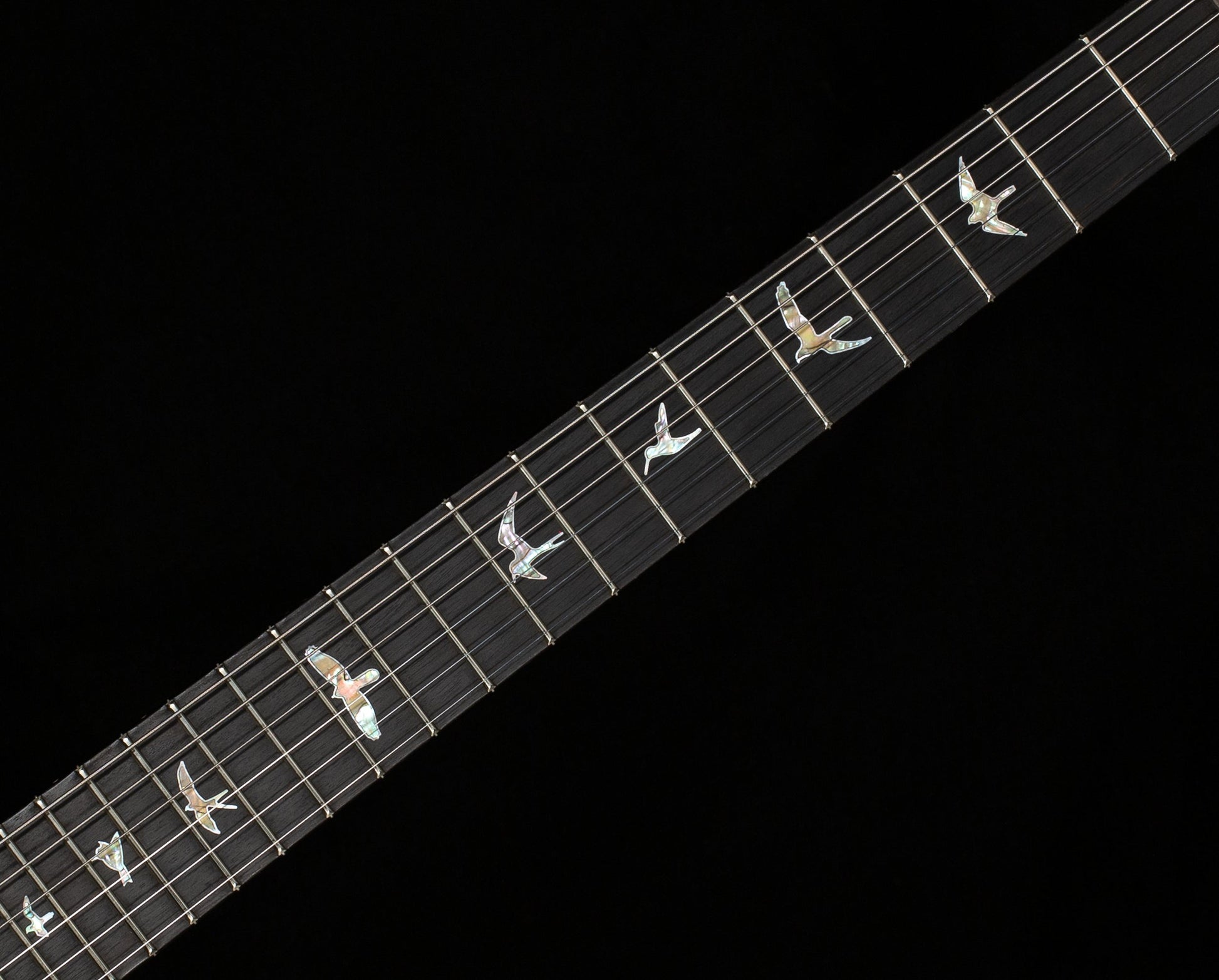 PRS 40th Anniversary Custom 24 Satin Figured Mango Top Fire Smokeburst (149)