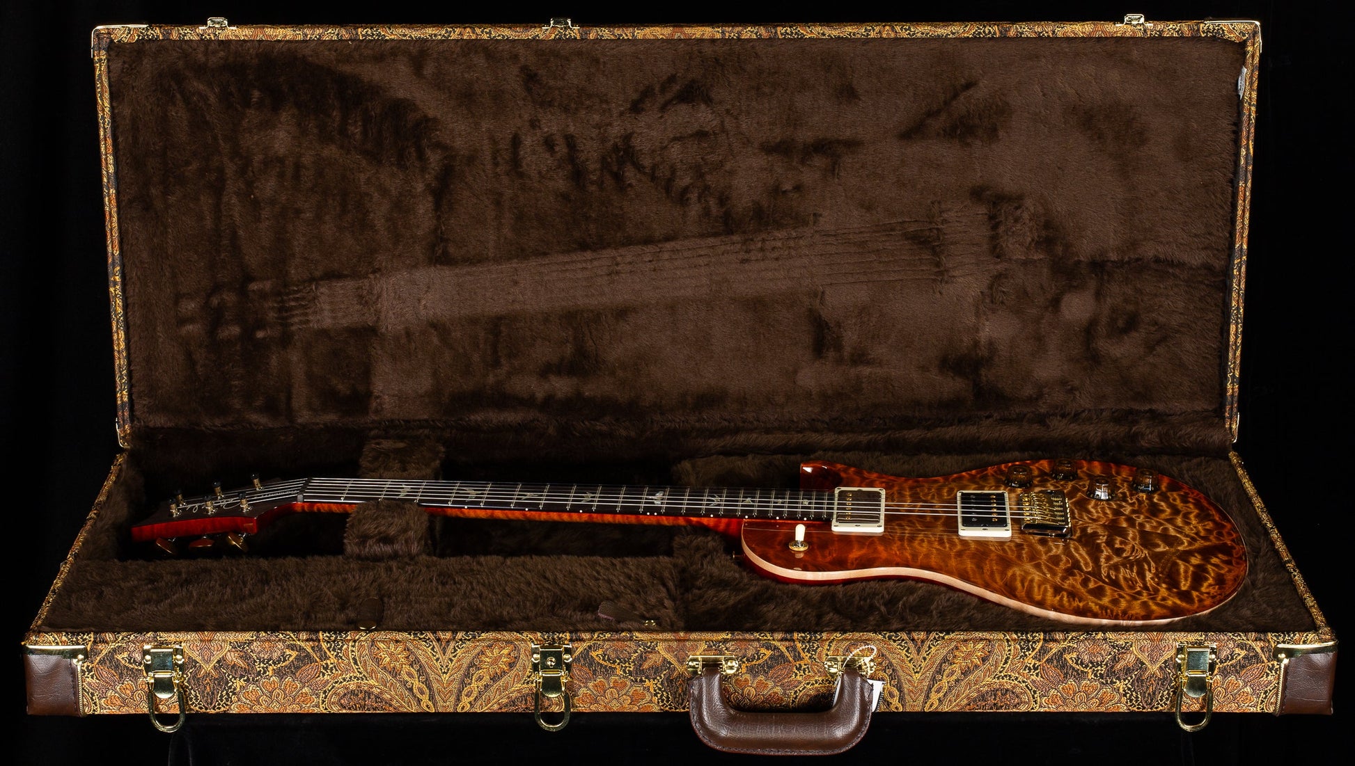 PRS Wood Library Willcutt Exclusive Tremonti Quilt 10 Top Autumn Sky (213)