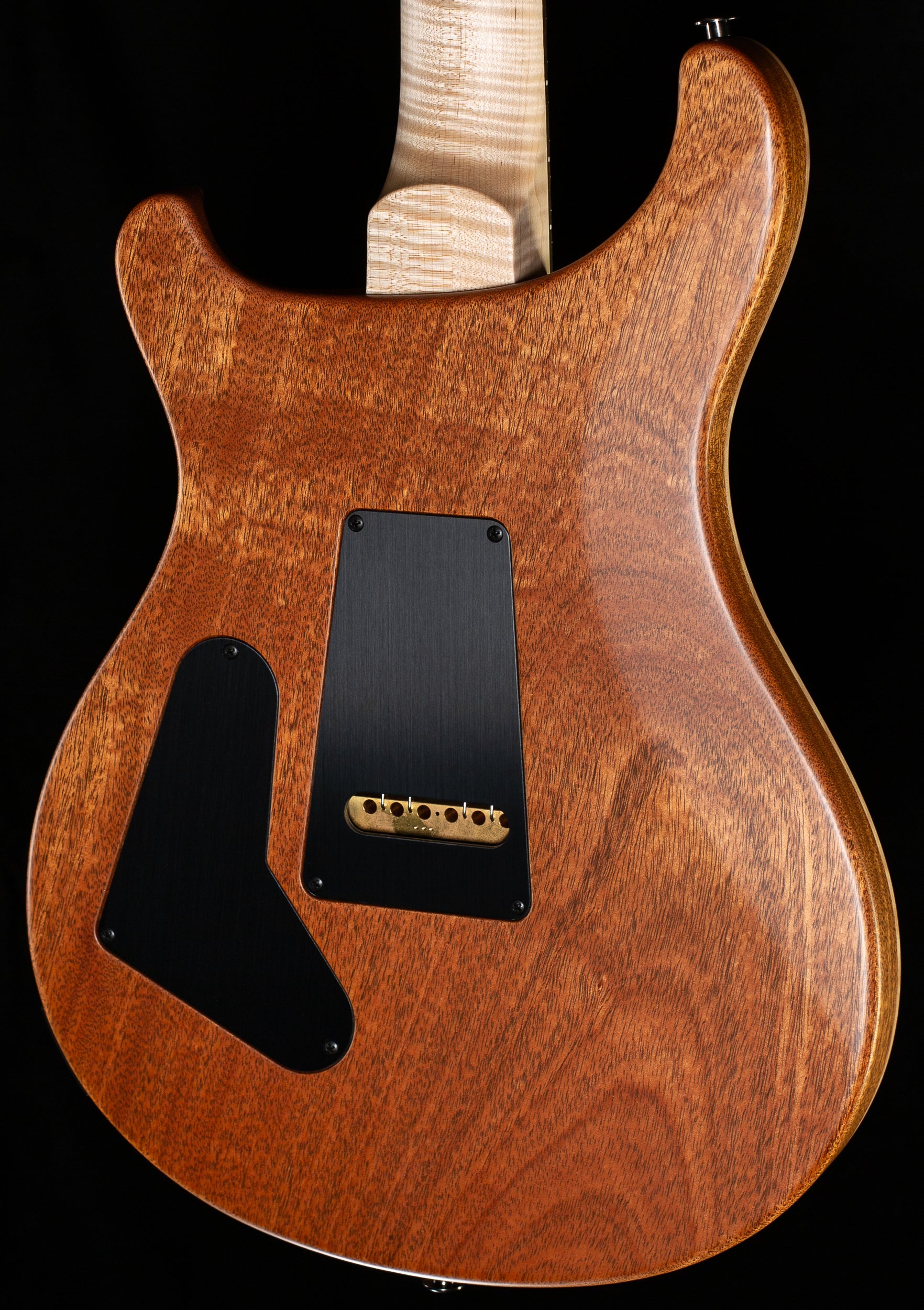 PRS Wood Library Willcutt Exclusive Satin Custom 24-08 Cobalt Blue Natural Back 10 Top (876)