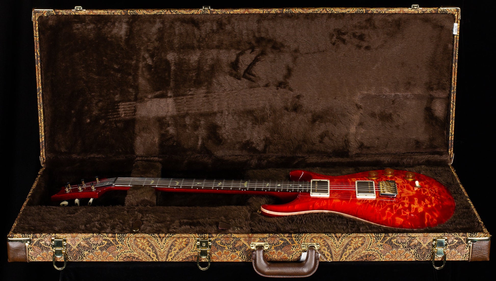 PRS Wood Library Willcutt Exclusive DGT Quilt Maple Blood Orange 10 Top (906)