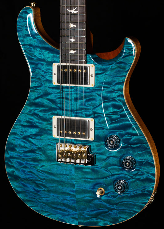 PRS Wood Library Willcutt Exclusive DGT Quilt Maple Carroll Blue 10 Top (908)