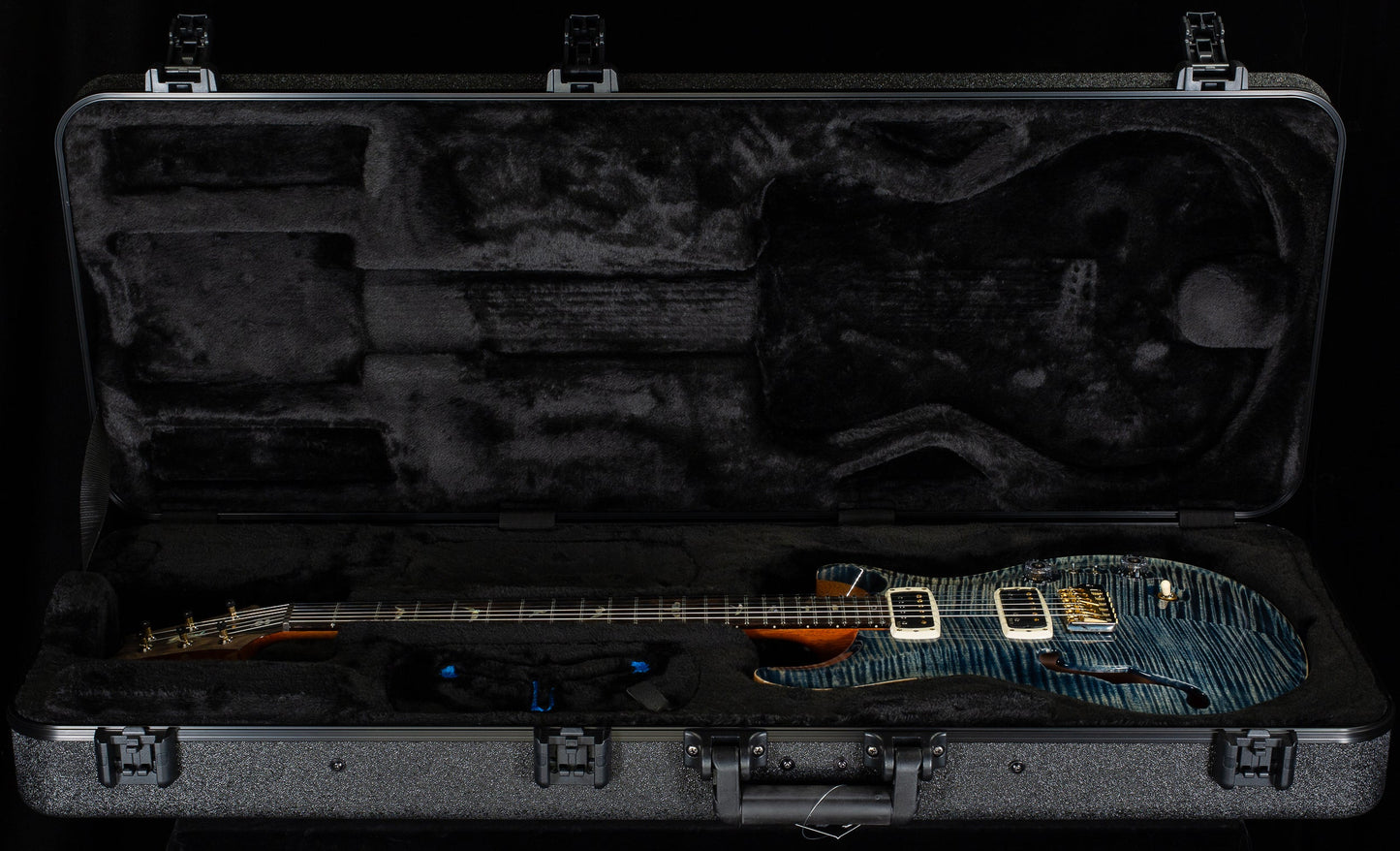 PRS 40th Anniversary Custom 24-08 Semi-Hollow 10 Top Faded Whale Blue (567)