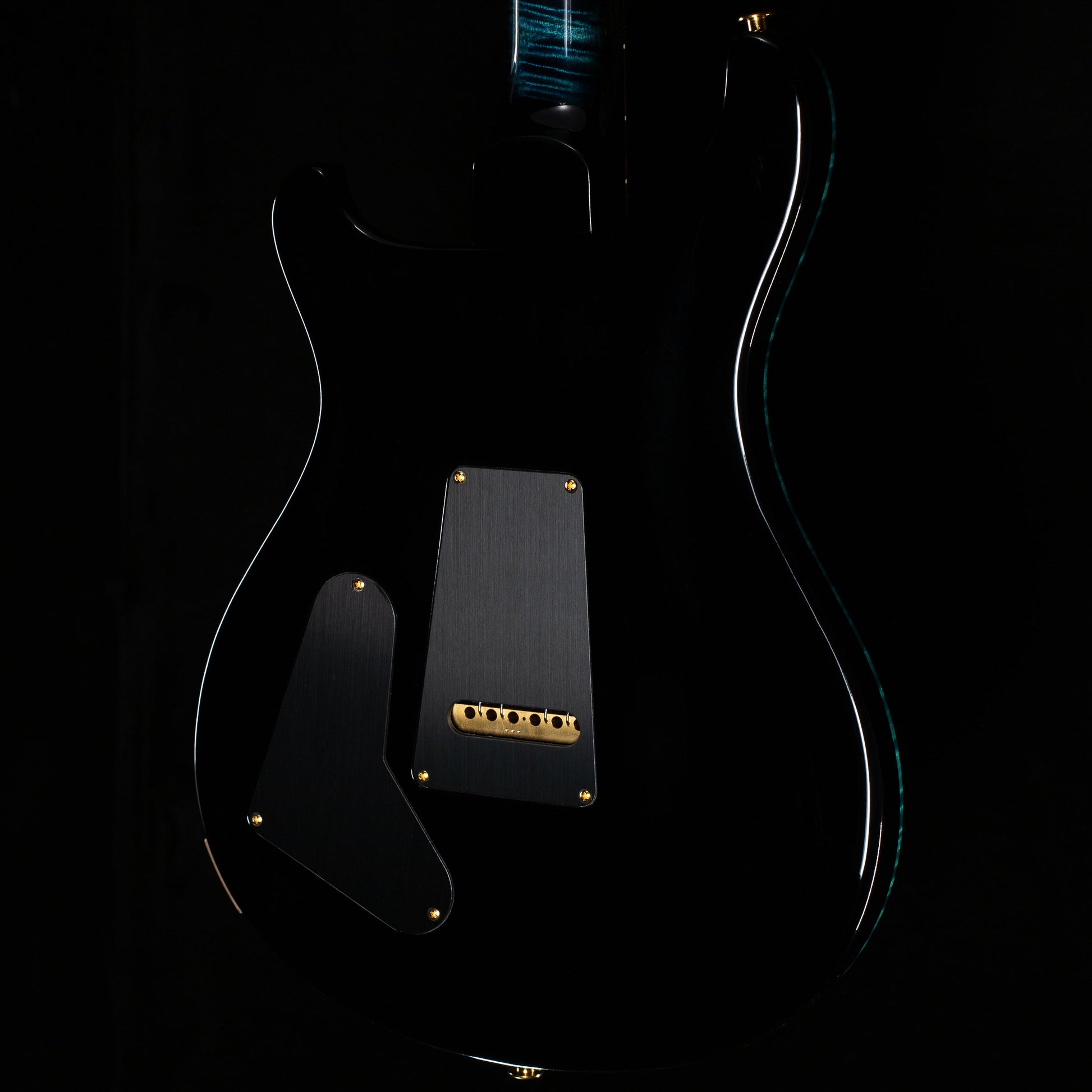 PRS Wood Library Willcutt Exclusive Special Semi-Hollow Quilt Maple Cobalt Smokeburst 10 Top (054)