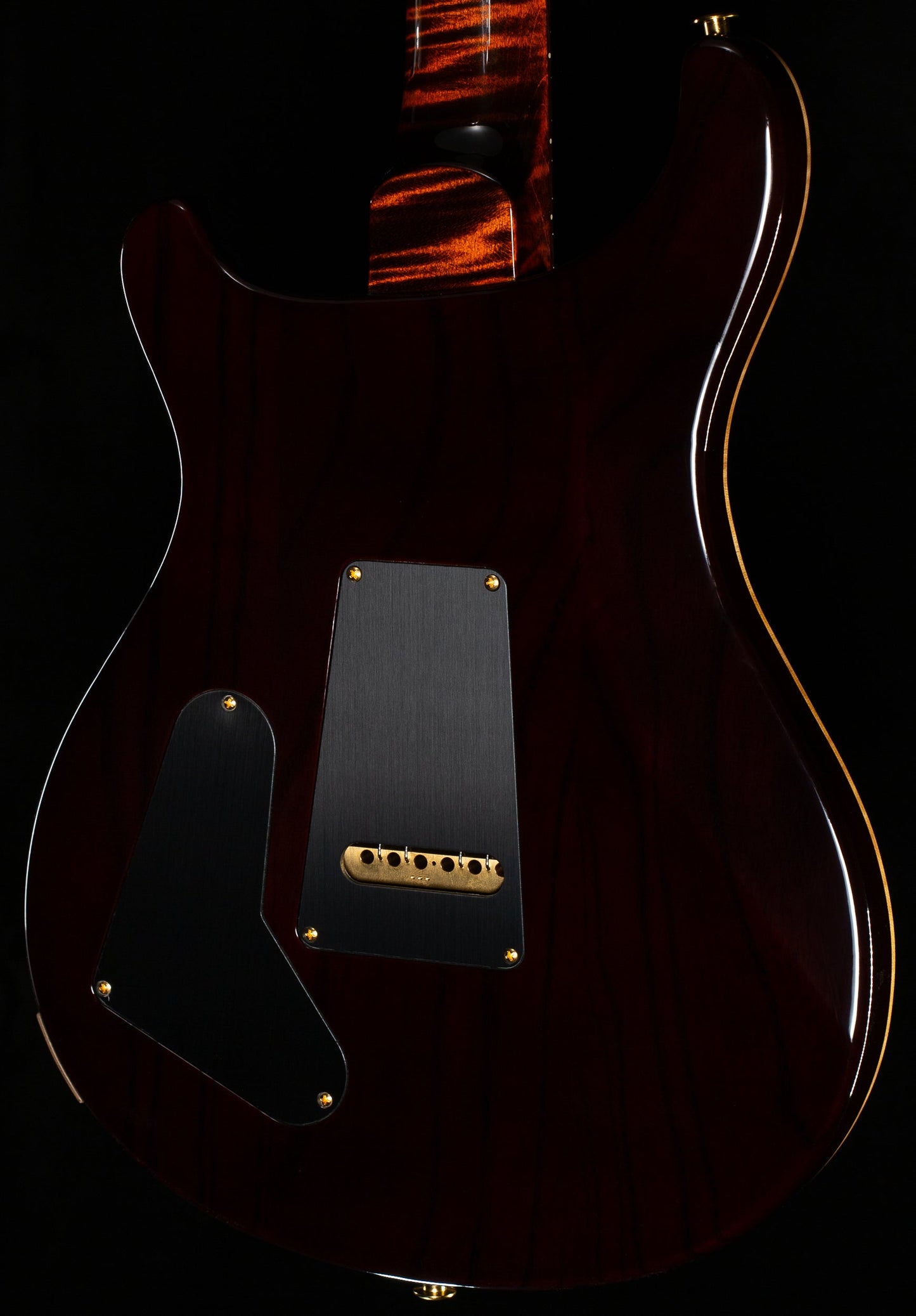 PRS Wood Library Willcutt Exclusive Special Semi-Hollow Quilt Maple 10-Top Orange Tiger 10 Top (063)