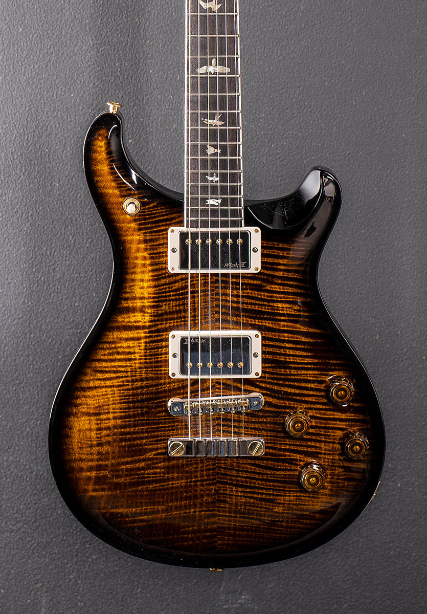 McCarty 594 10 Top - Black Gold Wraparound Burst w/Black Rainbow Holoflake