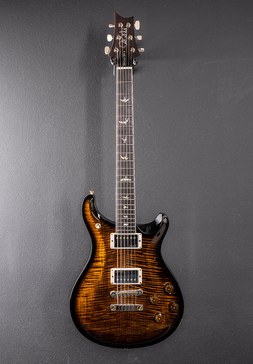 McCarty 594 10 Top - Black Gold Wraparound Burst w/Black Rainbow Holoflake