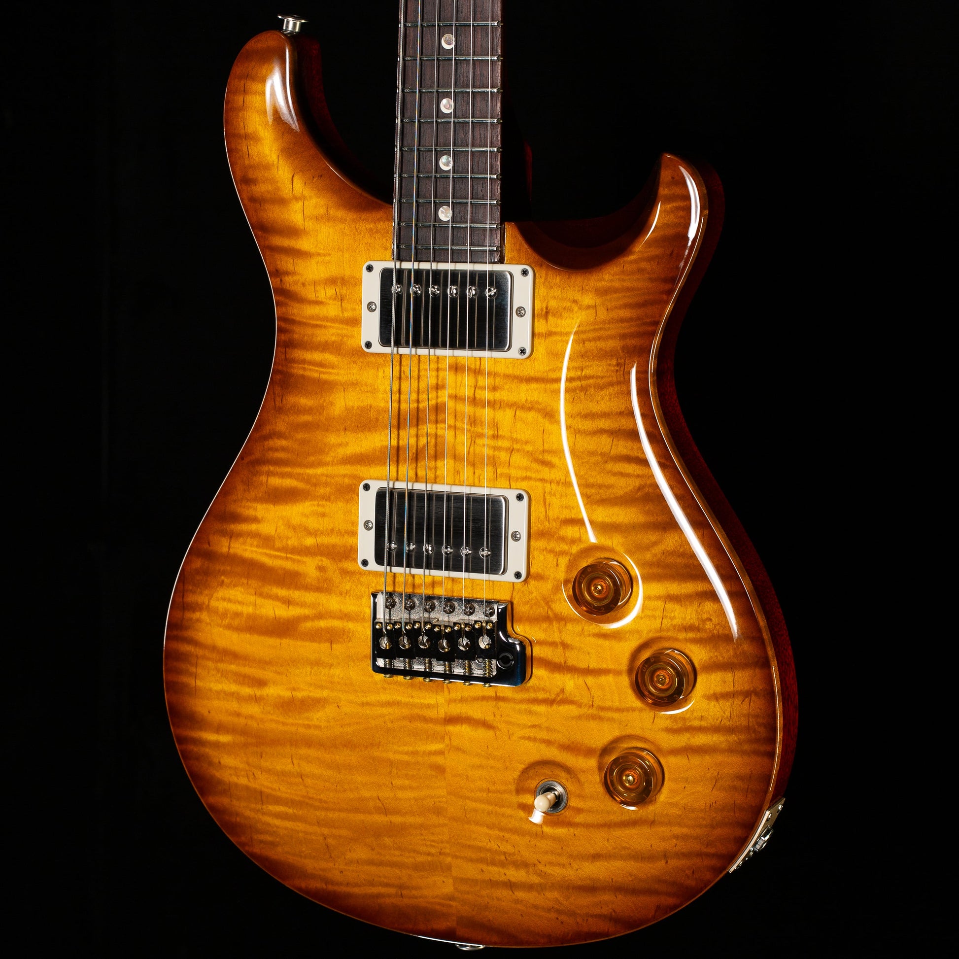PRS DGT Custom Color Tobacco Burst Moons (459)