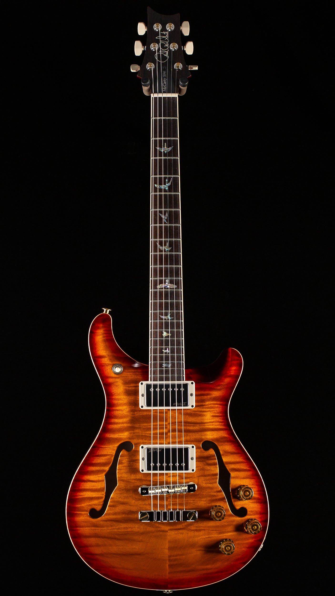 PRS McCarty 594 Hollowbody II Dark Cherry Sunburst (622)