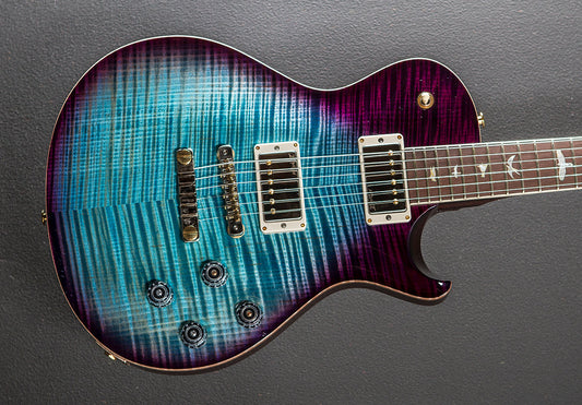 McCarty 594 Singlecut Wood Library Limited - Aquableux Purple Burst w/Brazilian