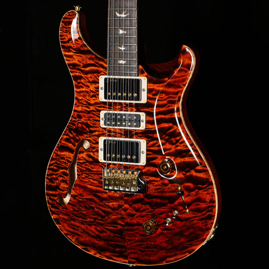 PRS Wood Library Willcutt Exclusive Special Semi-Hollow Quilt Maple 10-Top Orange Tiger 10 Top  (773)