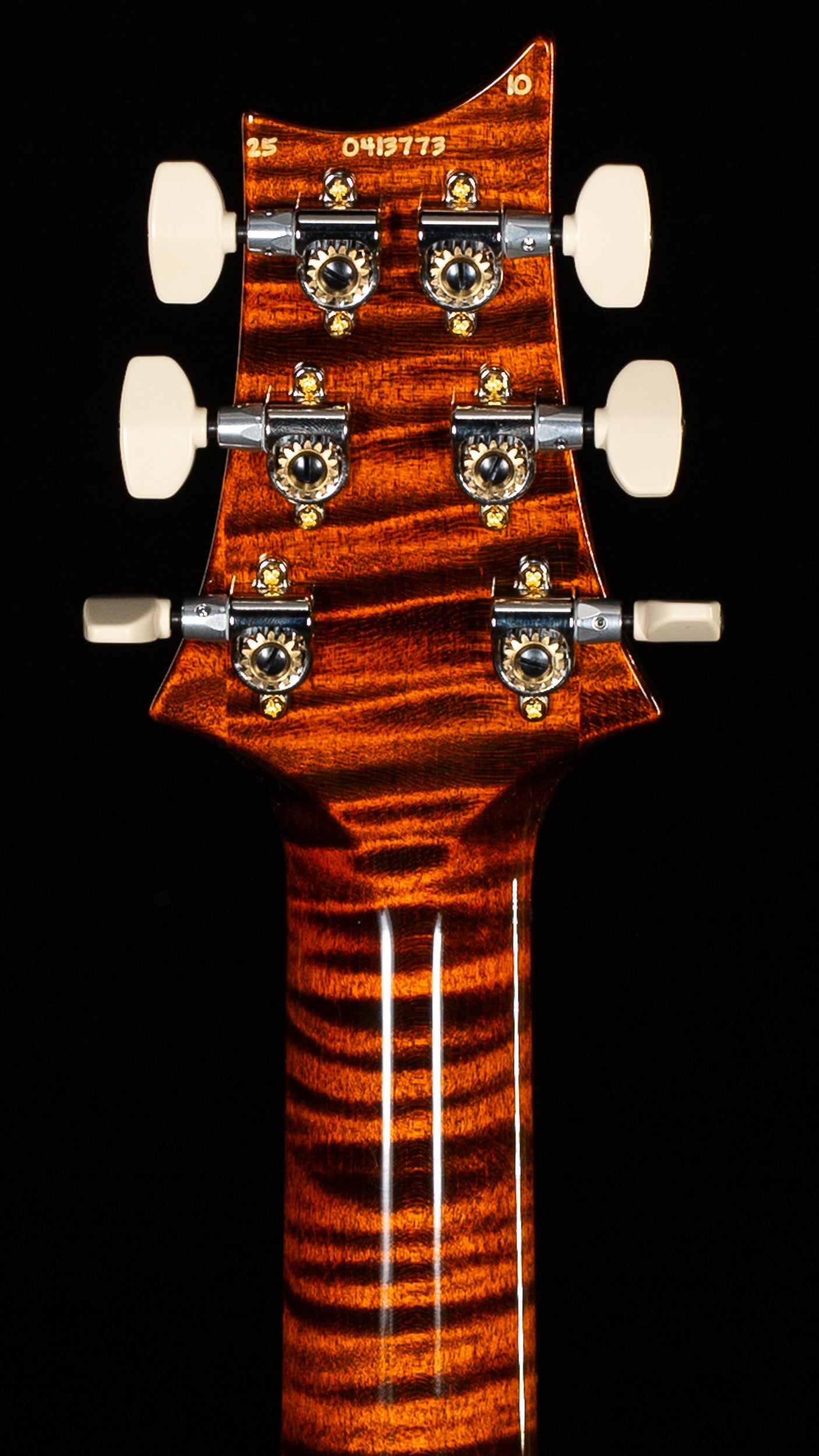 PRS Wood Library Willcutt Exclusive Special Semi-Hollow Quilt Maple 10-Top Orange Tiger 10 Top  (773)