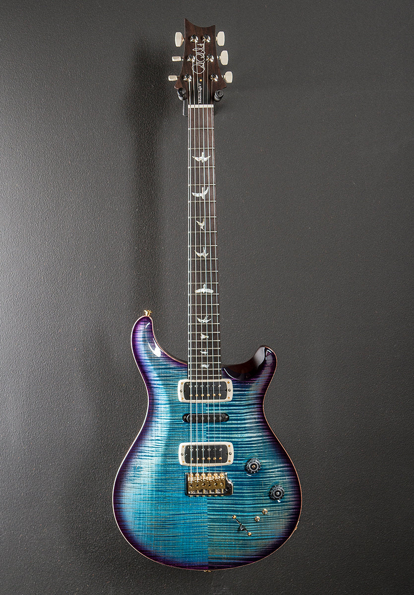Modern Eagle V Wood Library Limited - Aquableux Purple Burst w/Brazilian