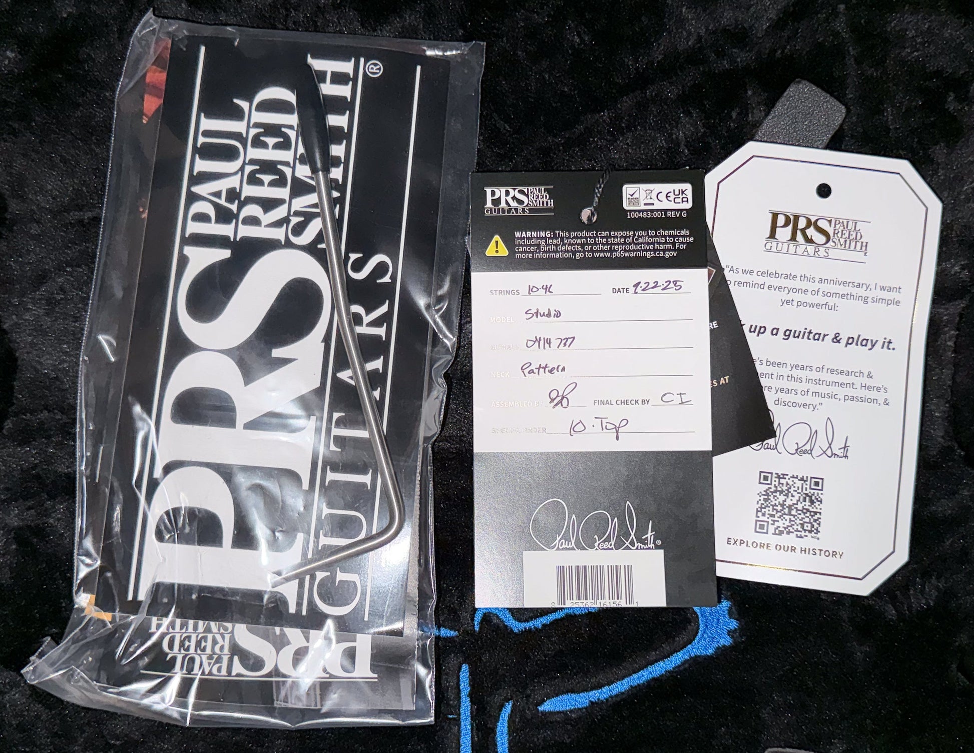 PRS Studio 22 Custom Color 10 Top (737)