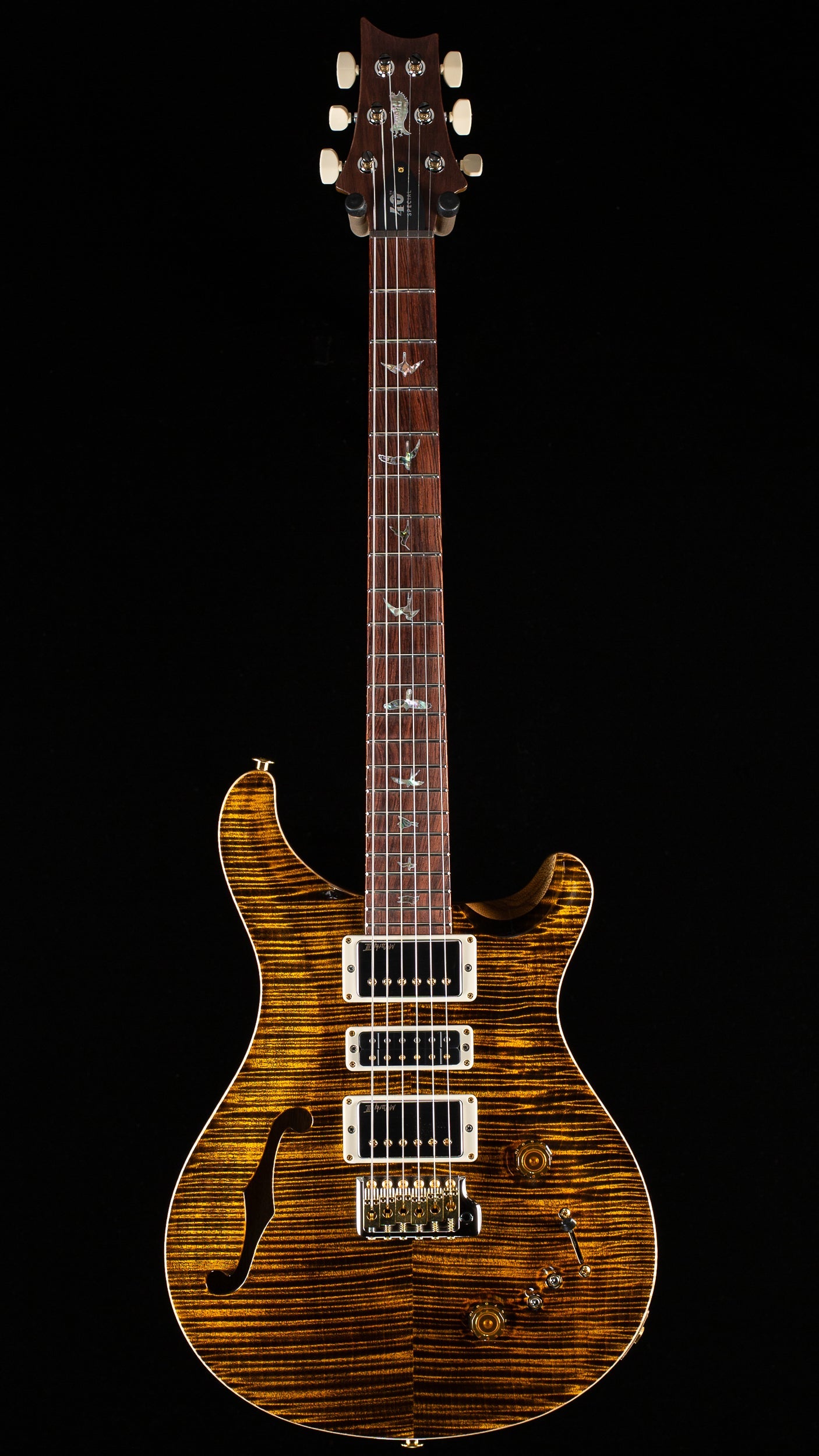 PRS 40th Anniversary Special Semi-Hollow Yellow Tiger Artist Top (112)