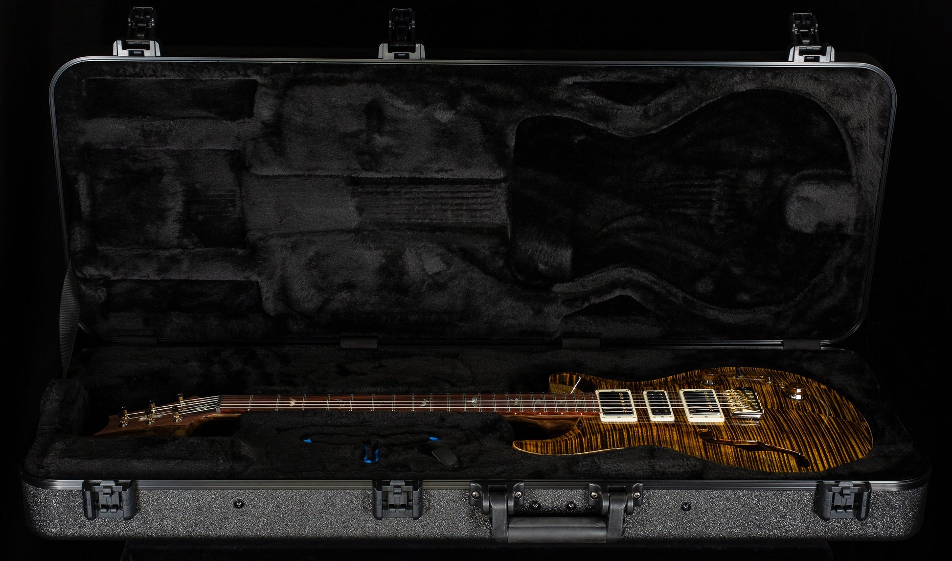 PRS 40th Anniversary Special Semi-Hollow Yellow Tiger Artist Top (112)