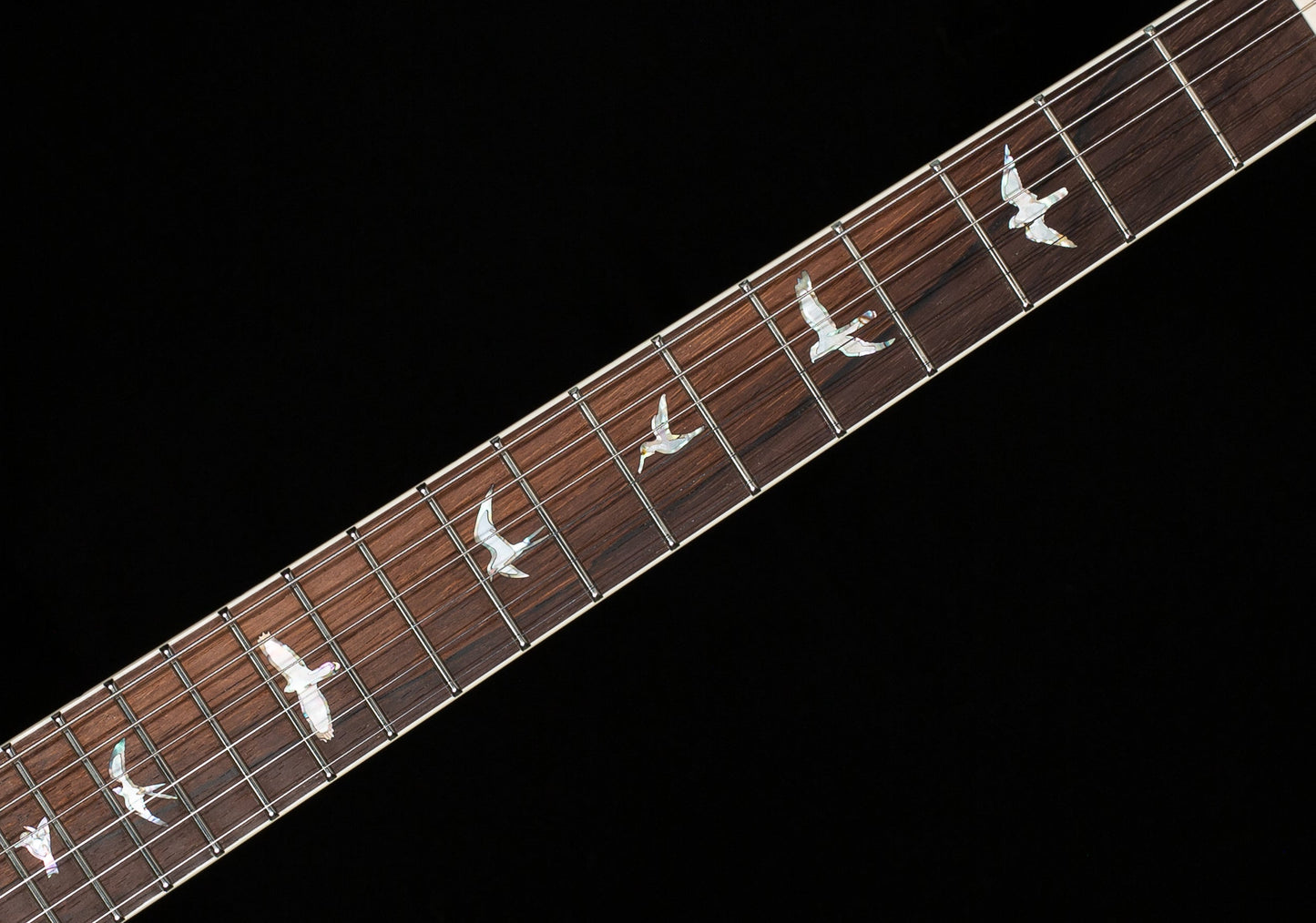 PRS Wood Library Willcutt Exclusive McCarty 594 Hollowbody II Violet Blue Burst 10 Top (131)