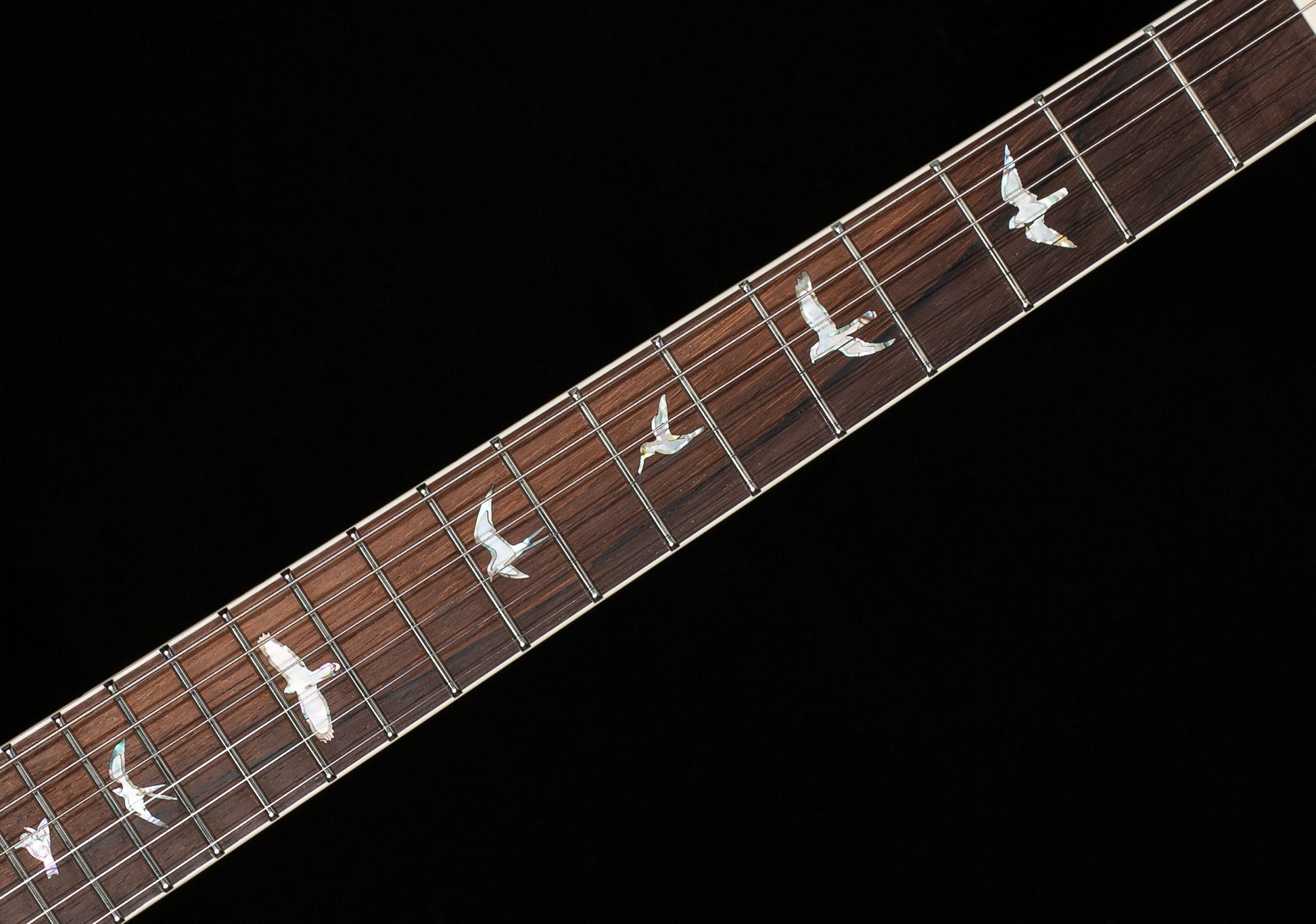 PRS Wood Library Willcutt Exclusive McCarty 594 Hollowbody II Violet Blue Burst 10 Top (131)