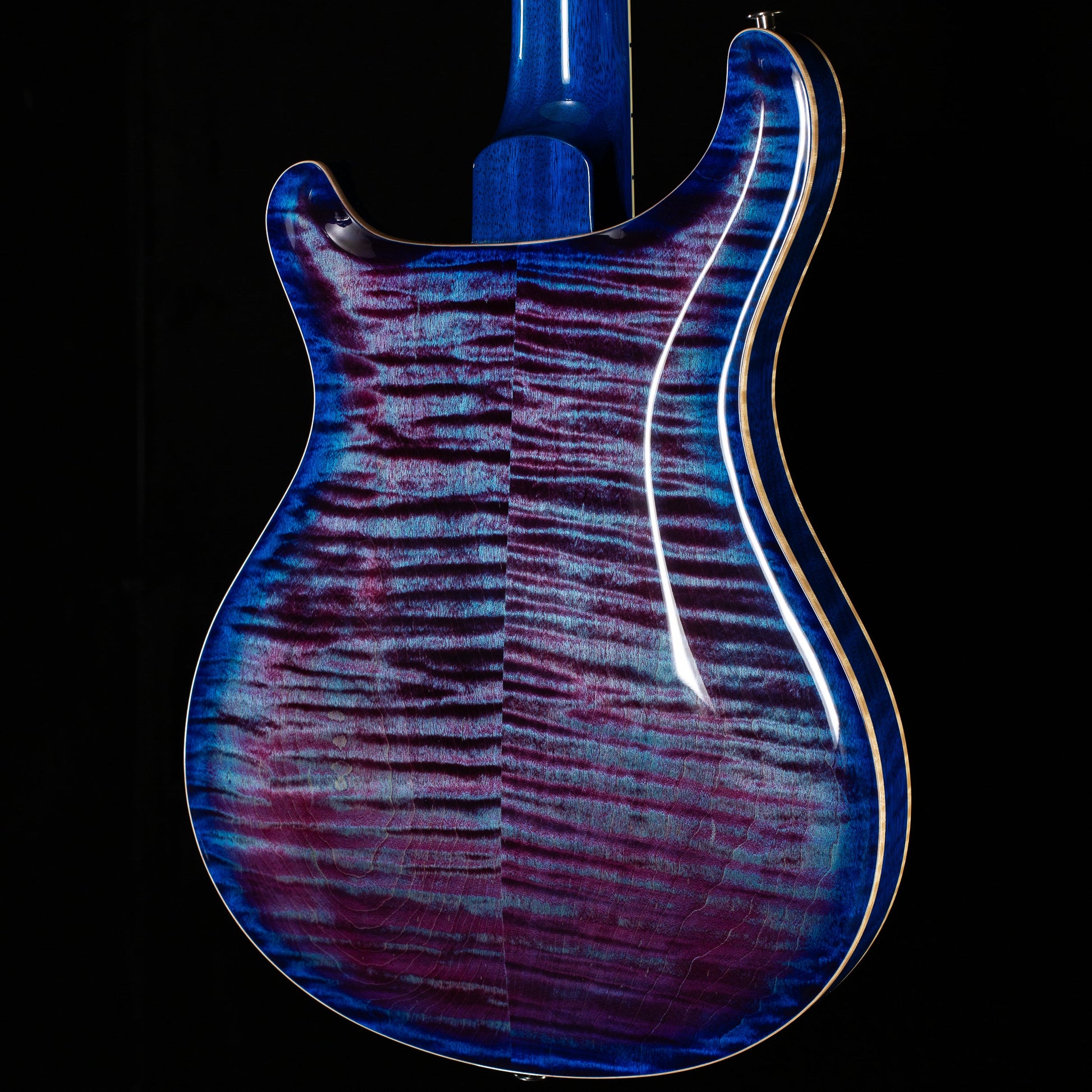 PRS Wood Library Willcutt Exclusive McCarty 594 Hollowbody II Violet Blue Burst 10 Top (137)